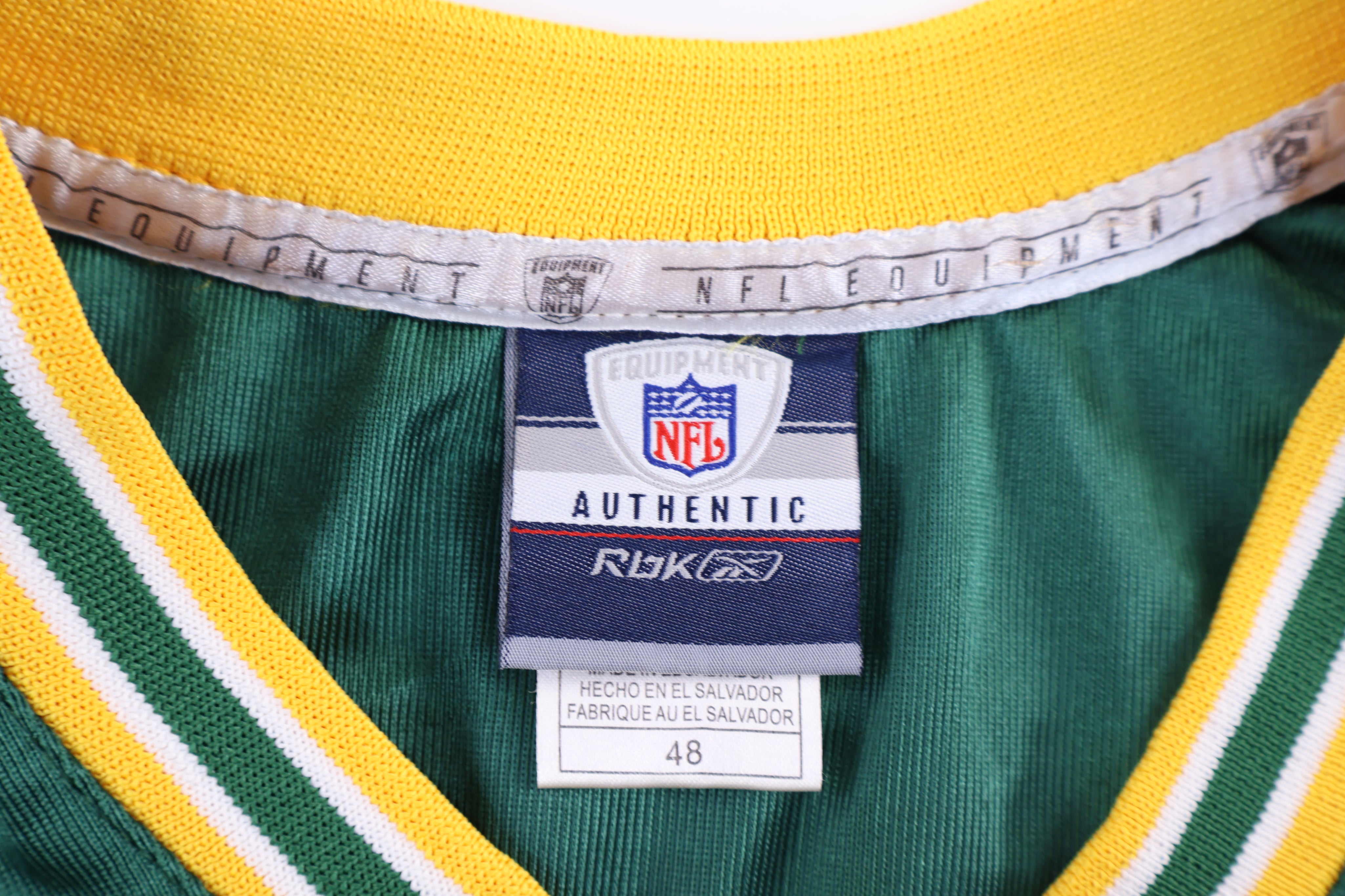 Vintage Green Bay Packers Brett Favre Football Jersey