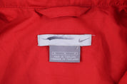 Vintage Nike Embroidered Logo Red & Black Full Zip Jacket