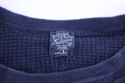 Polo Ralph Lauren Embroidered Logo Blue Pullover Sweater
