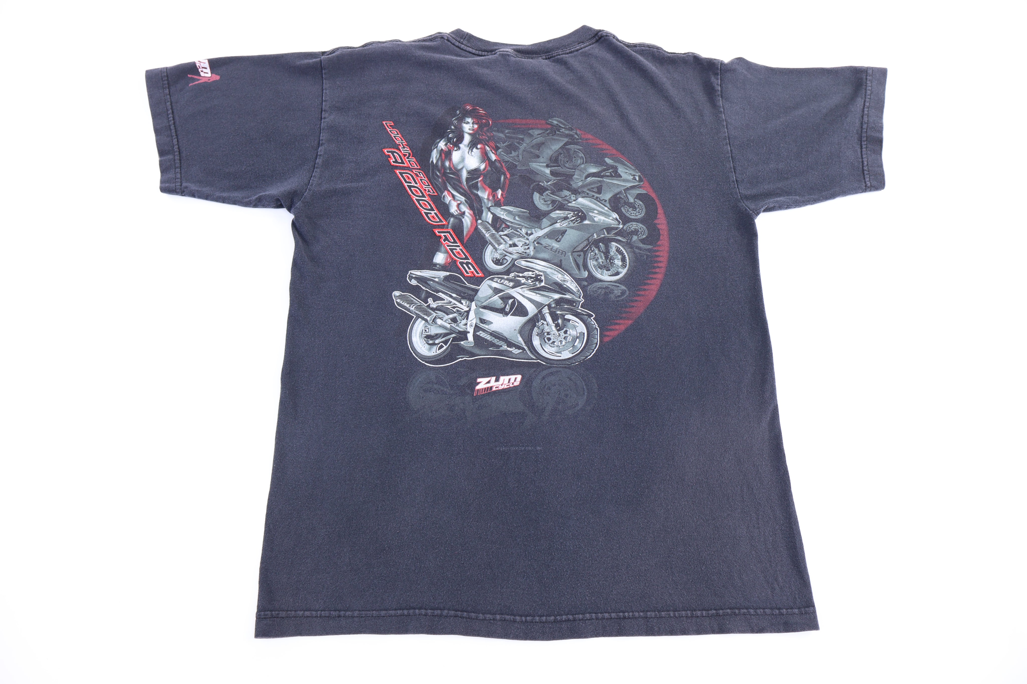 Vintage ODM Zum Cycle Biker T-shirt