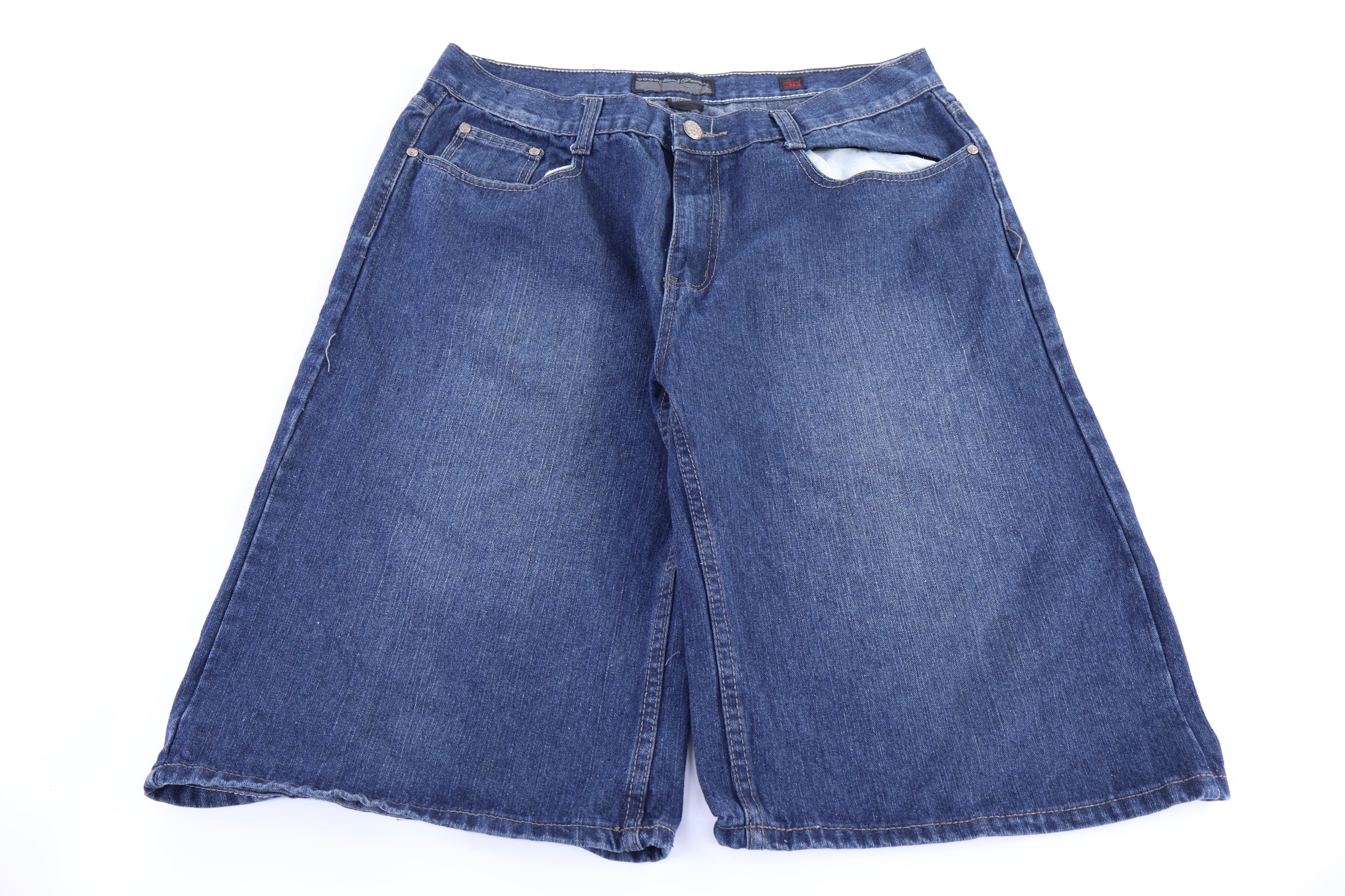 Chams Premium Dark Wash Denim Shorts