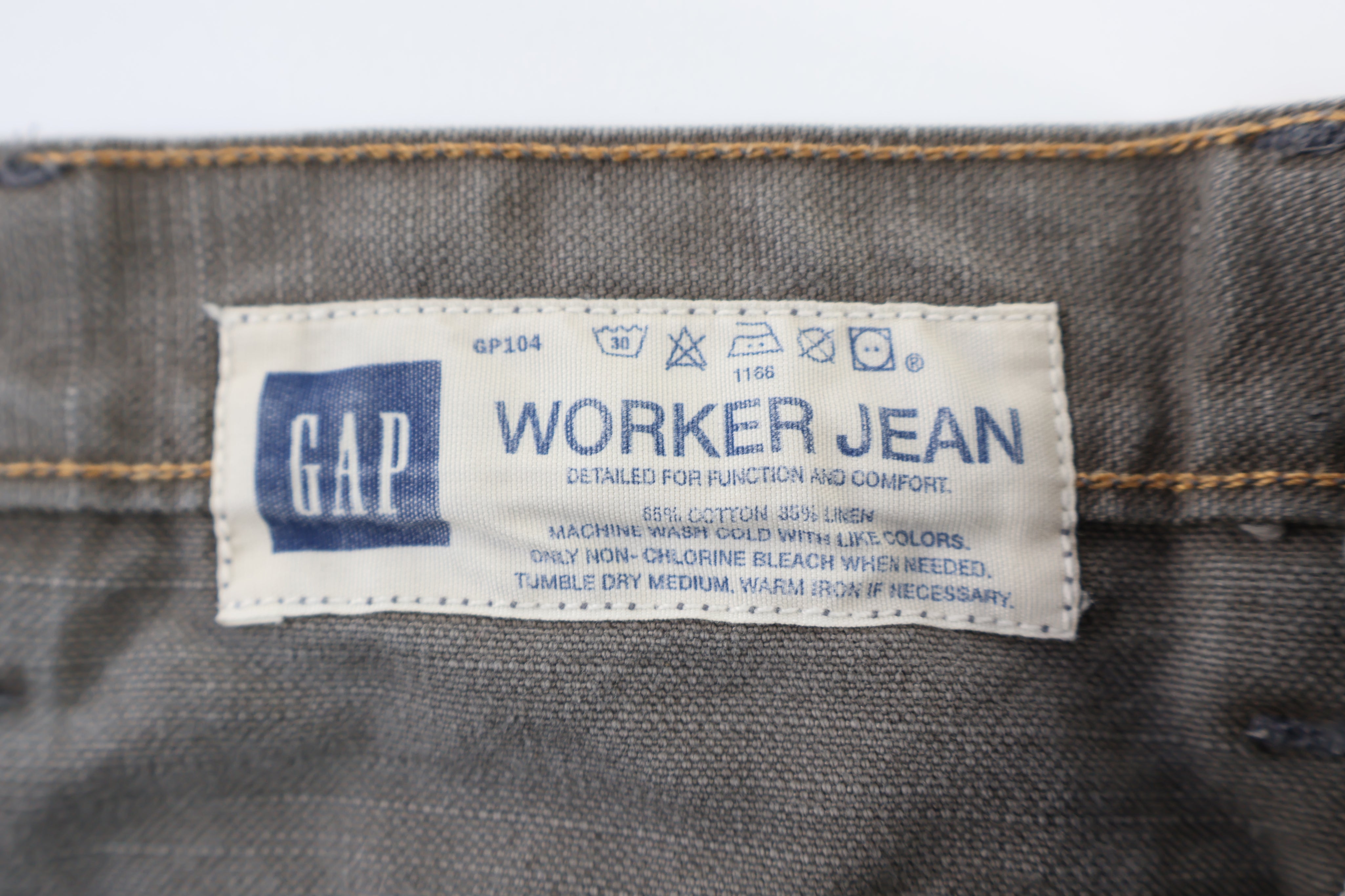 Vintage GAP Worker Grey Denim Jeans