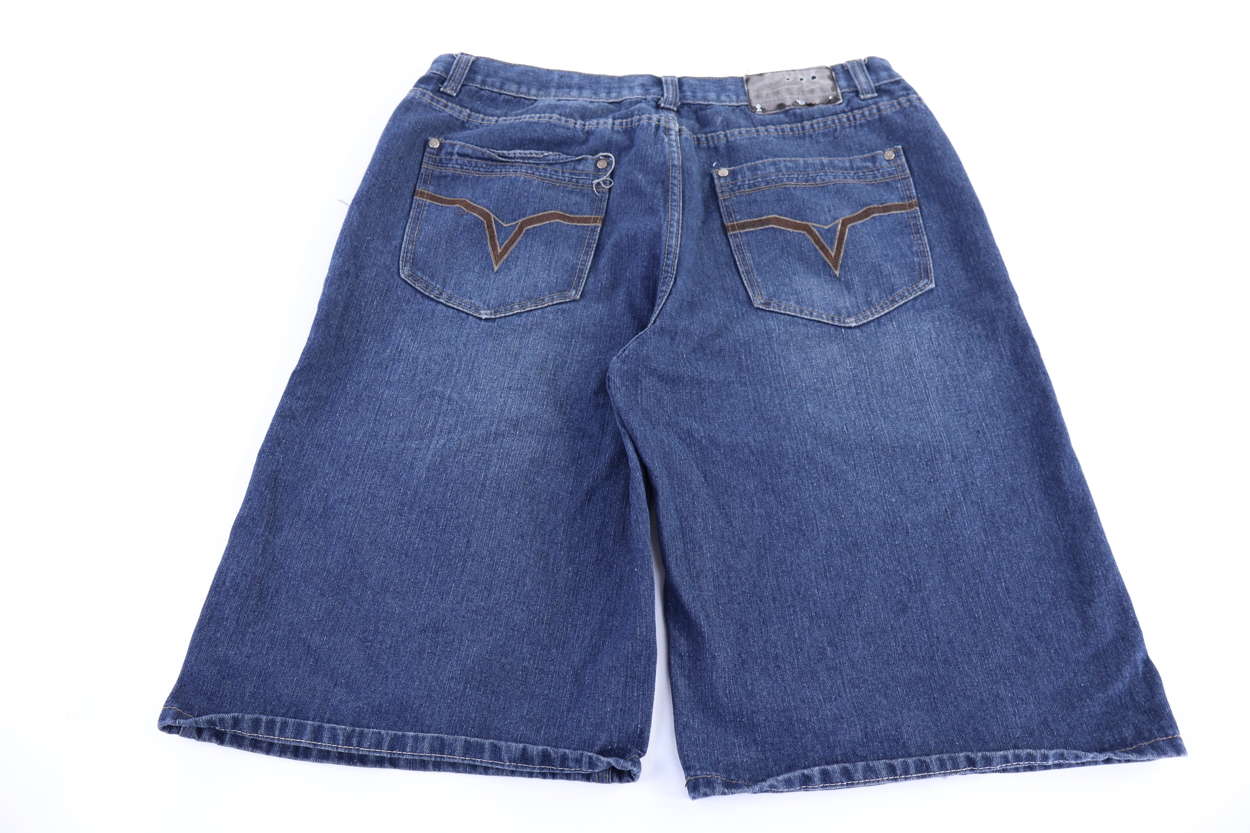 Chams Premium Dark Wash Denim Shorts