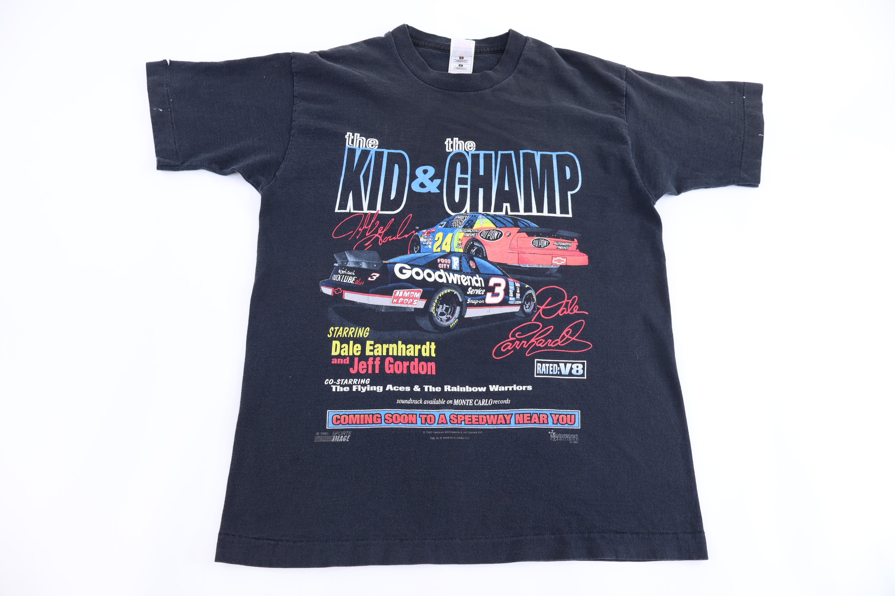 1995 Dale Earnhardt Vs Jeff Gordon Racing Graphic T-shirt