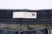 Route 66 Dark Wash Denim Shorts