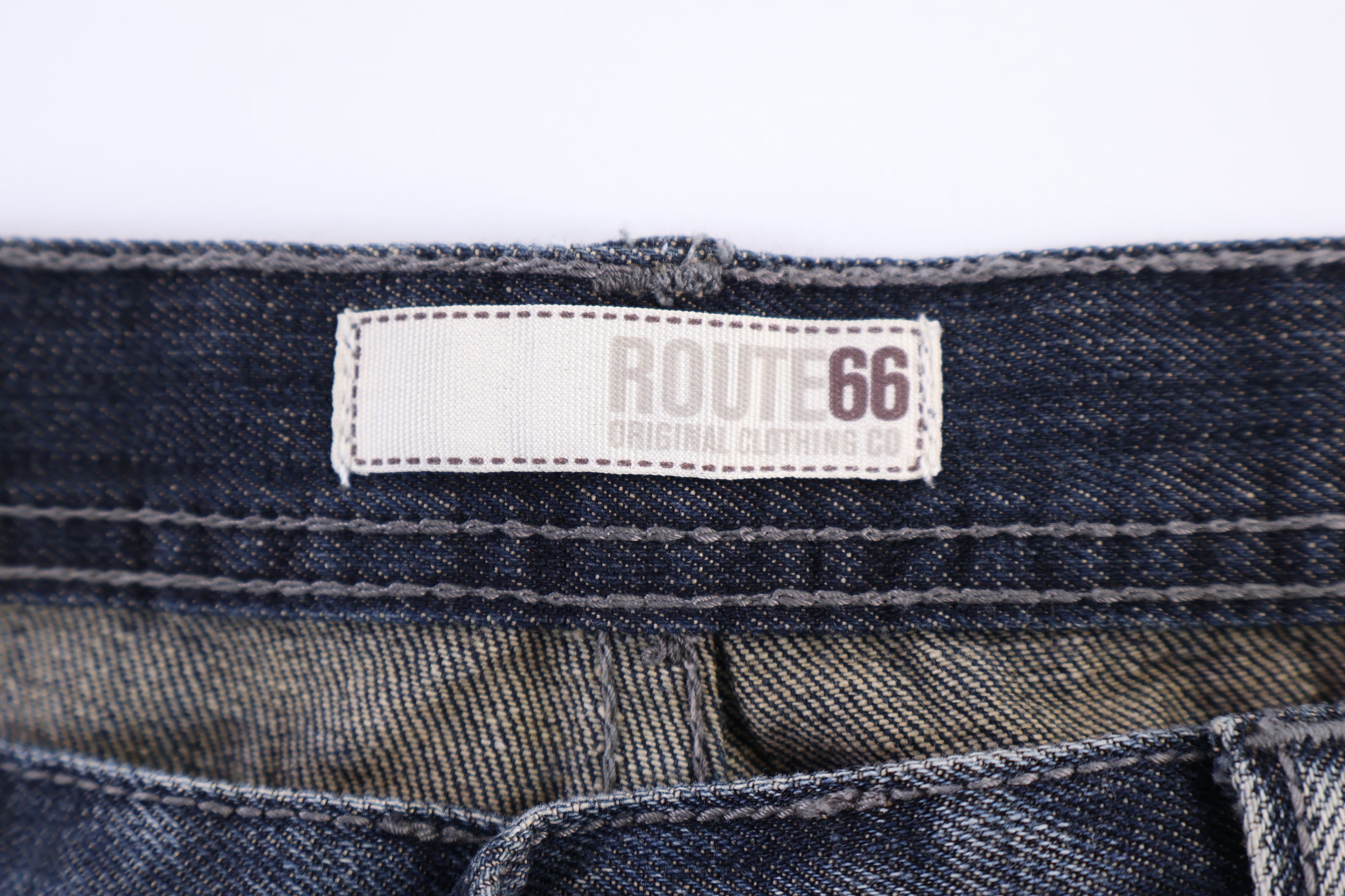 Route 66 Dark Wash Denim Shorts