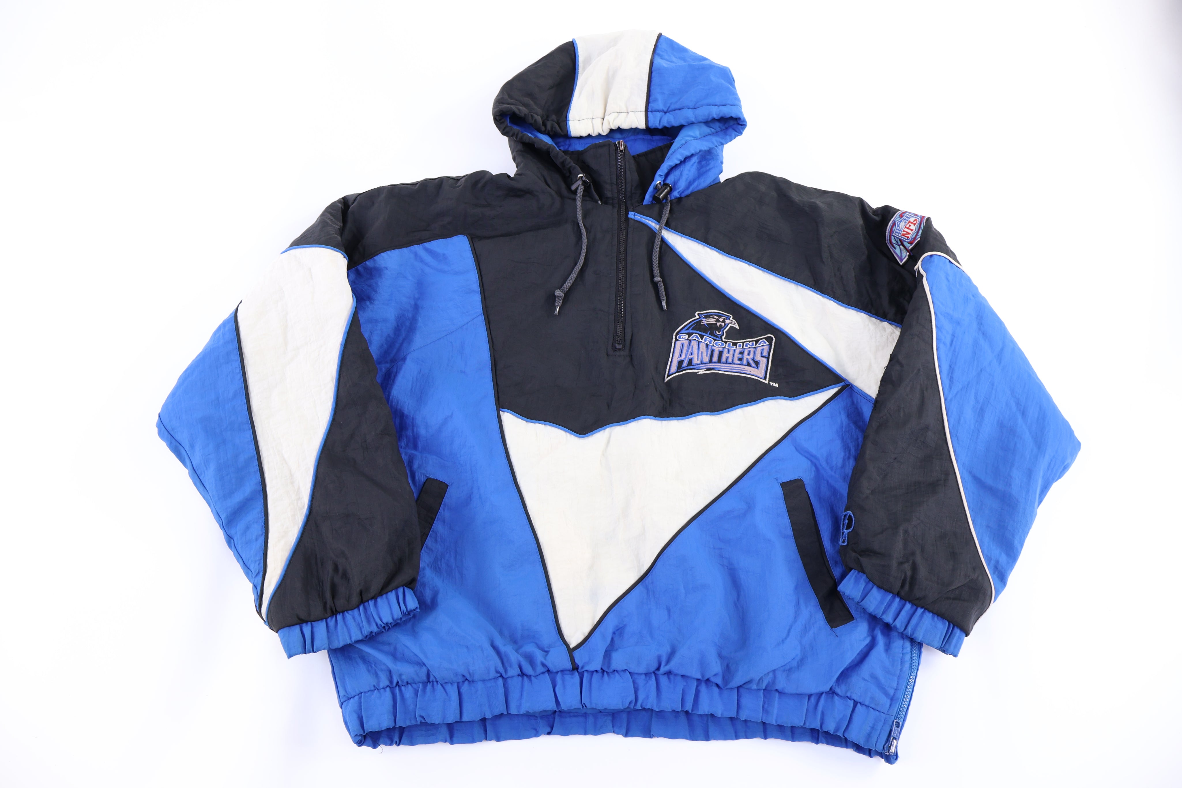 Vintage Carolina Panthers Football Puffer Jacket