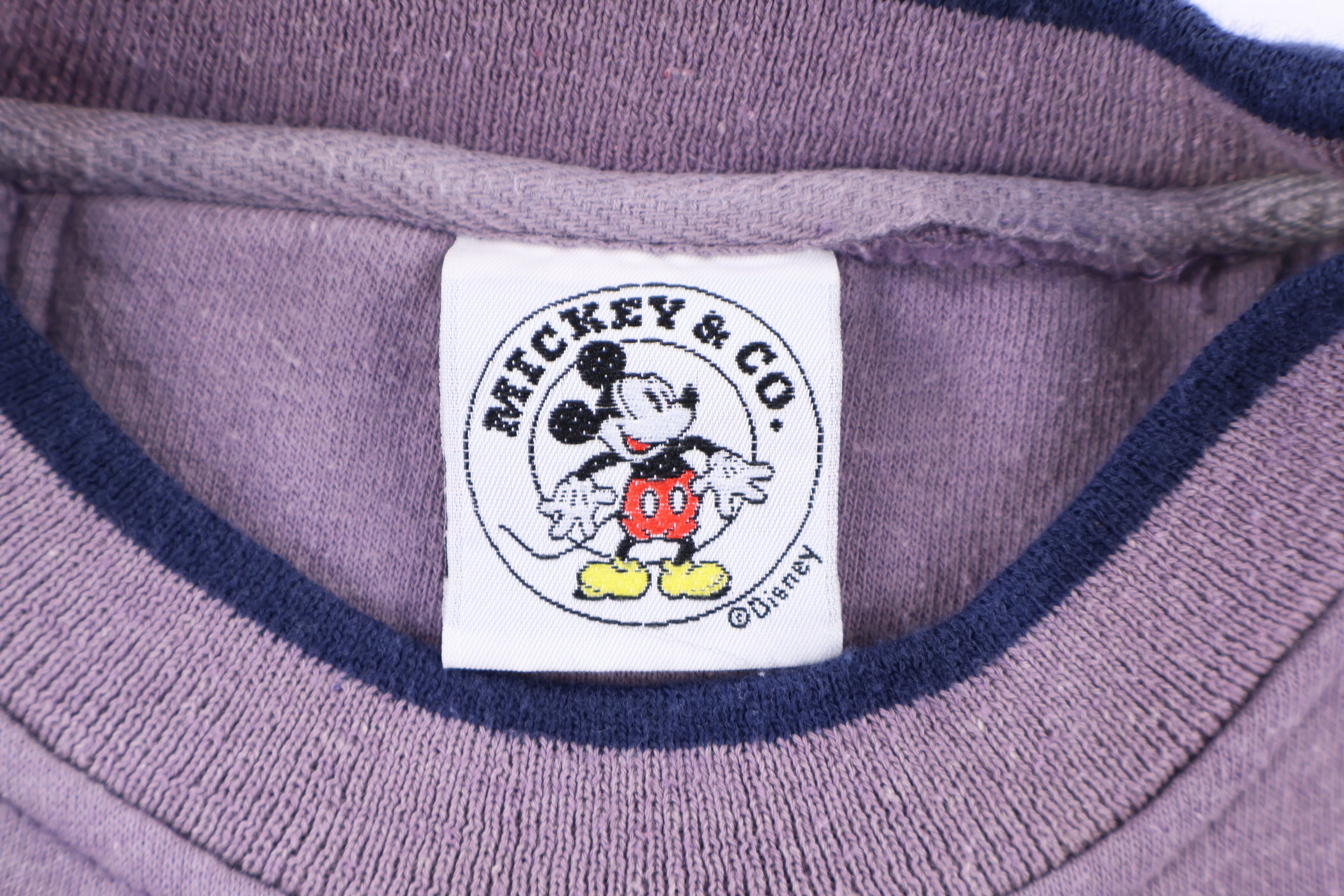 90's Mickey Mouse Embroidered Sweatshirt