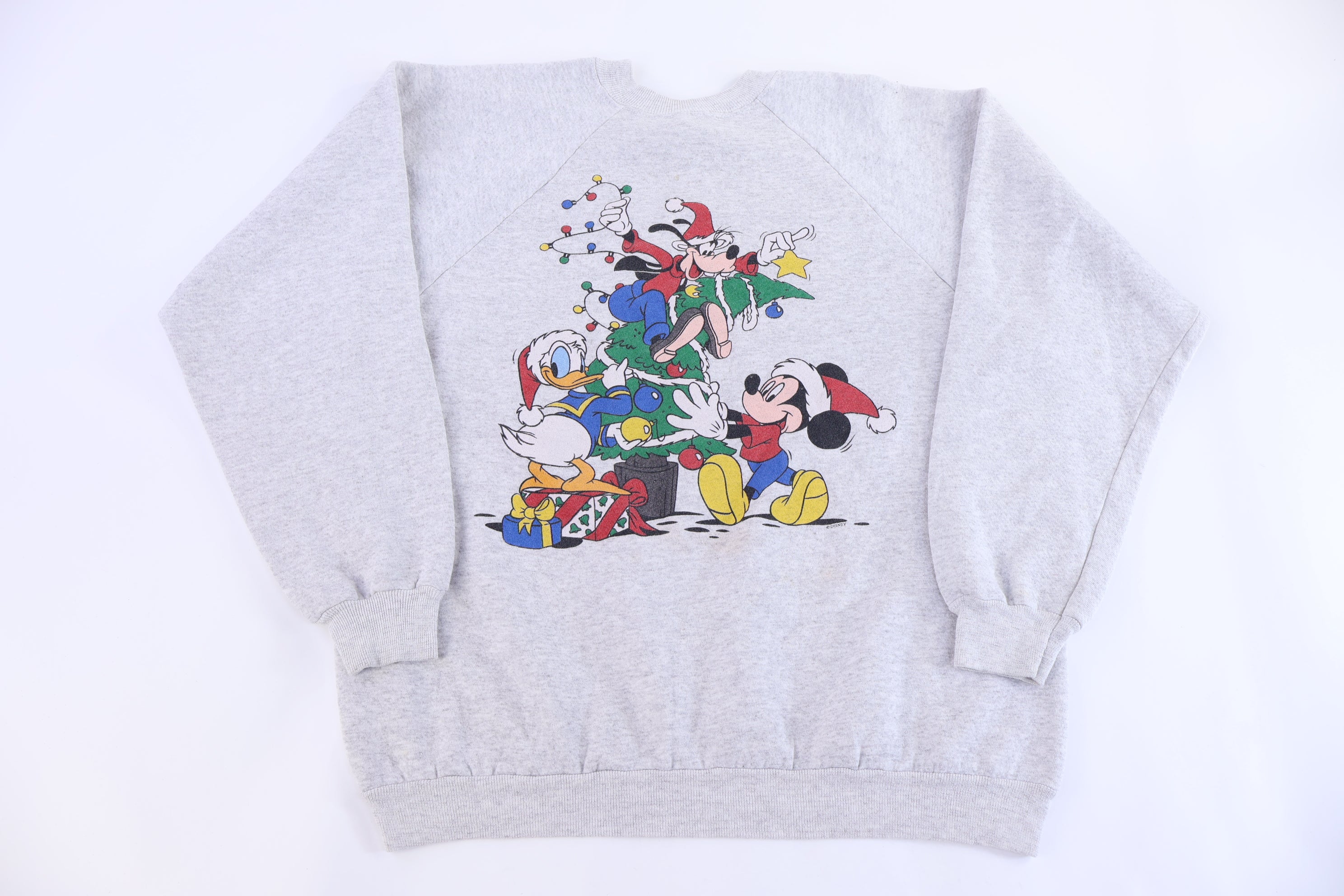 90's Disney Mickey & Friends Christmas Sweatshirt