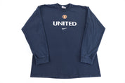 Vintage Nike Manchester United Soccer LS T-shirt