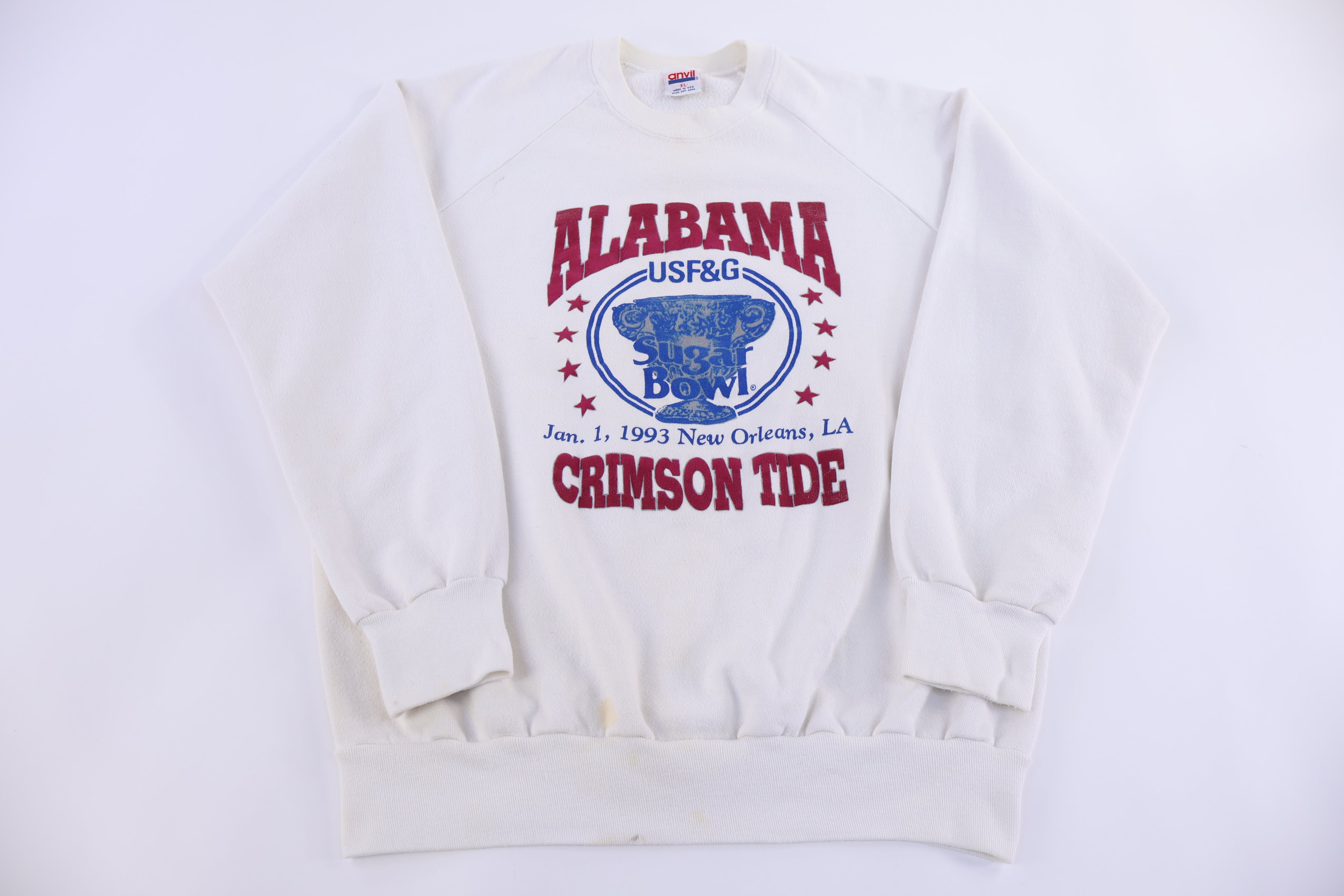 1993 Alabama Crimson Tide Sugar Bowl Sweatshirt