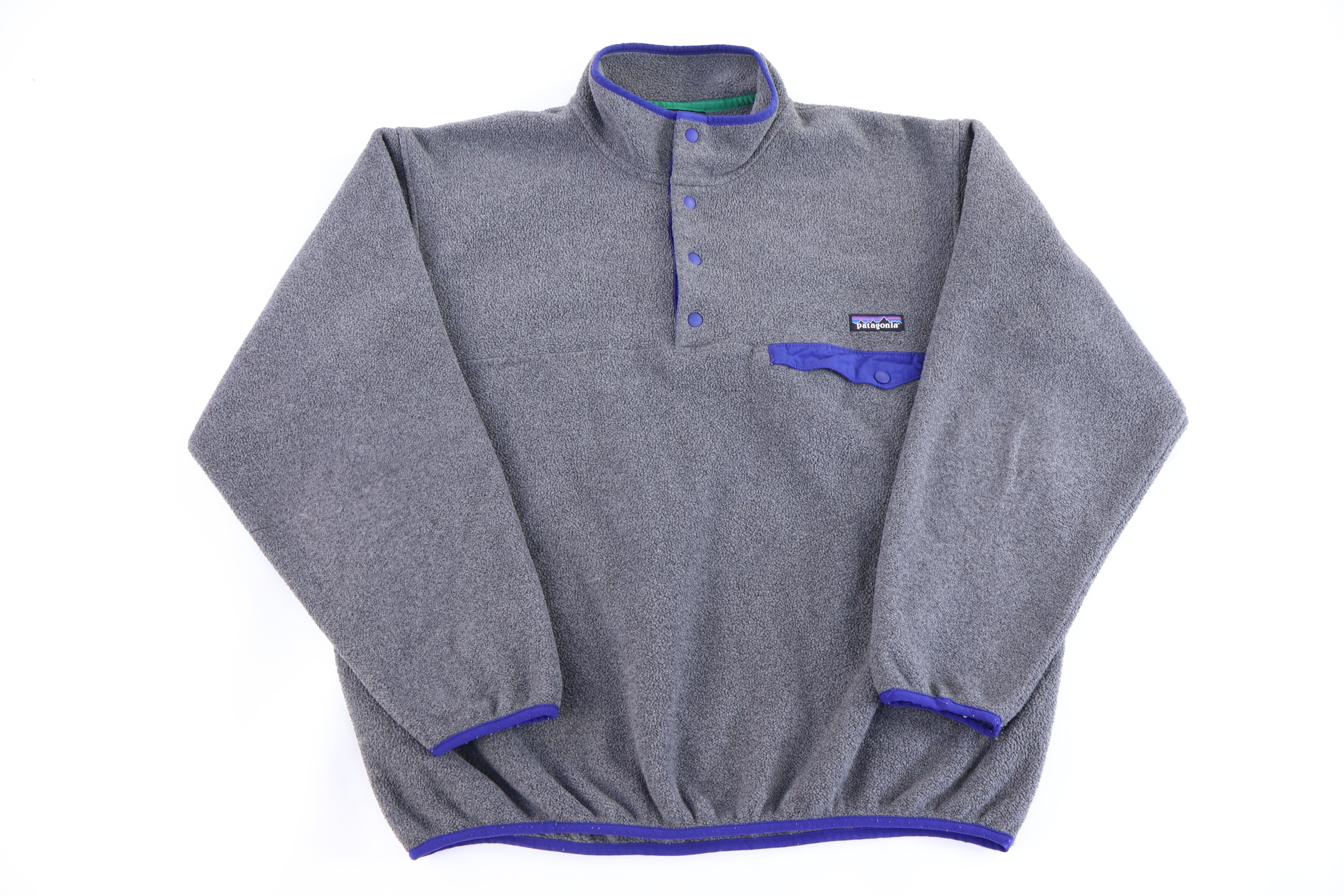 Patagonia Synchilla Logo Patch Snap-T Fleece Pullover