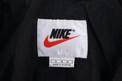 90's Nike Embroidered Logo Black & White Full Zip Jacket