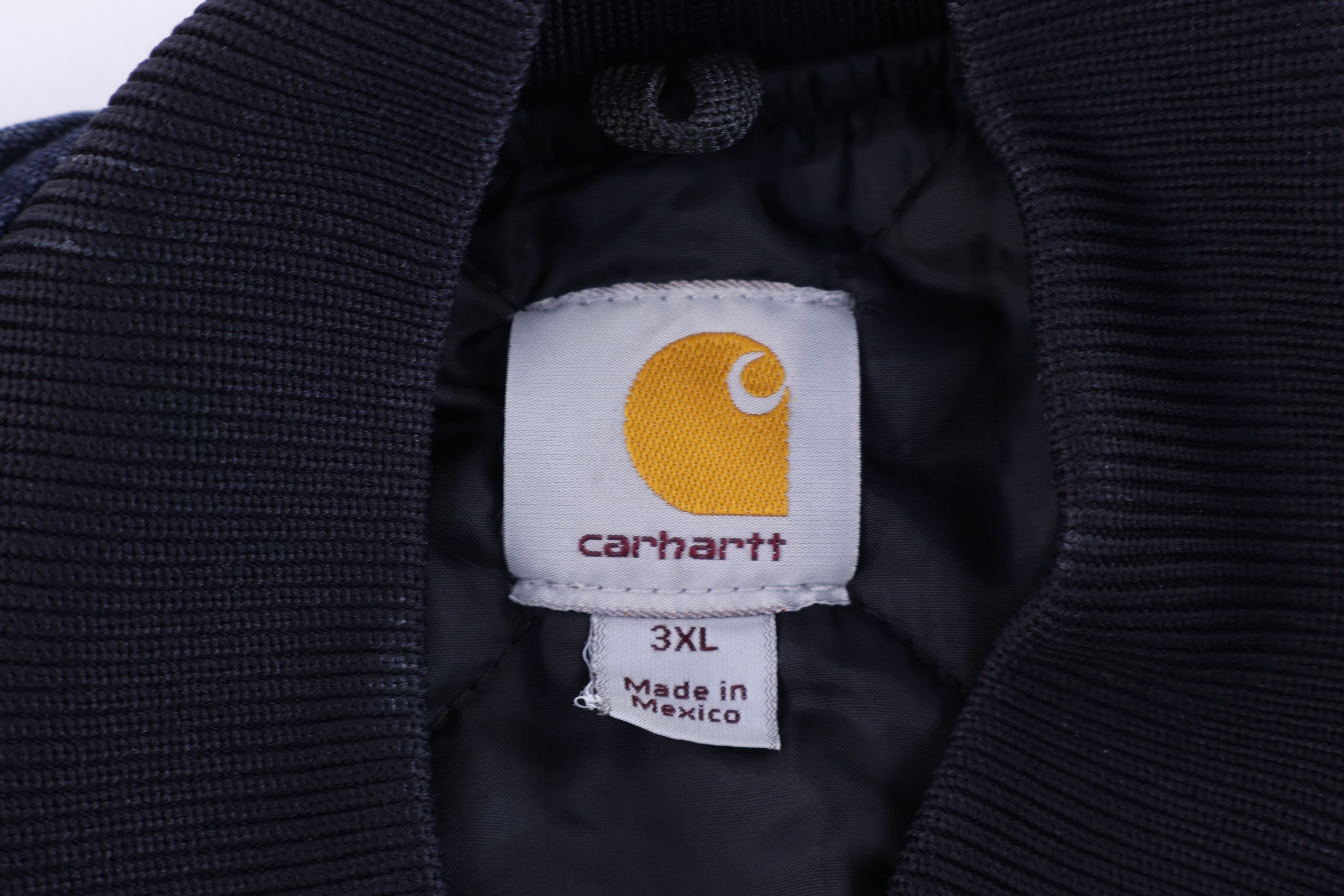 Carhartt Logo Patch Blue Full Zip Vest