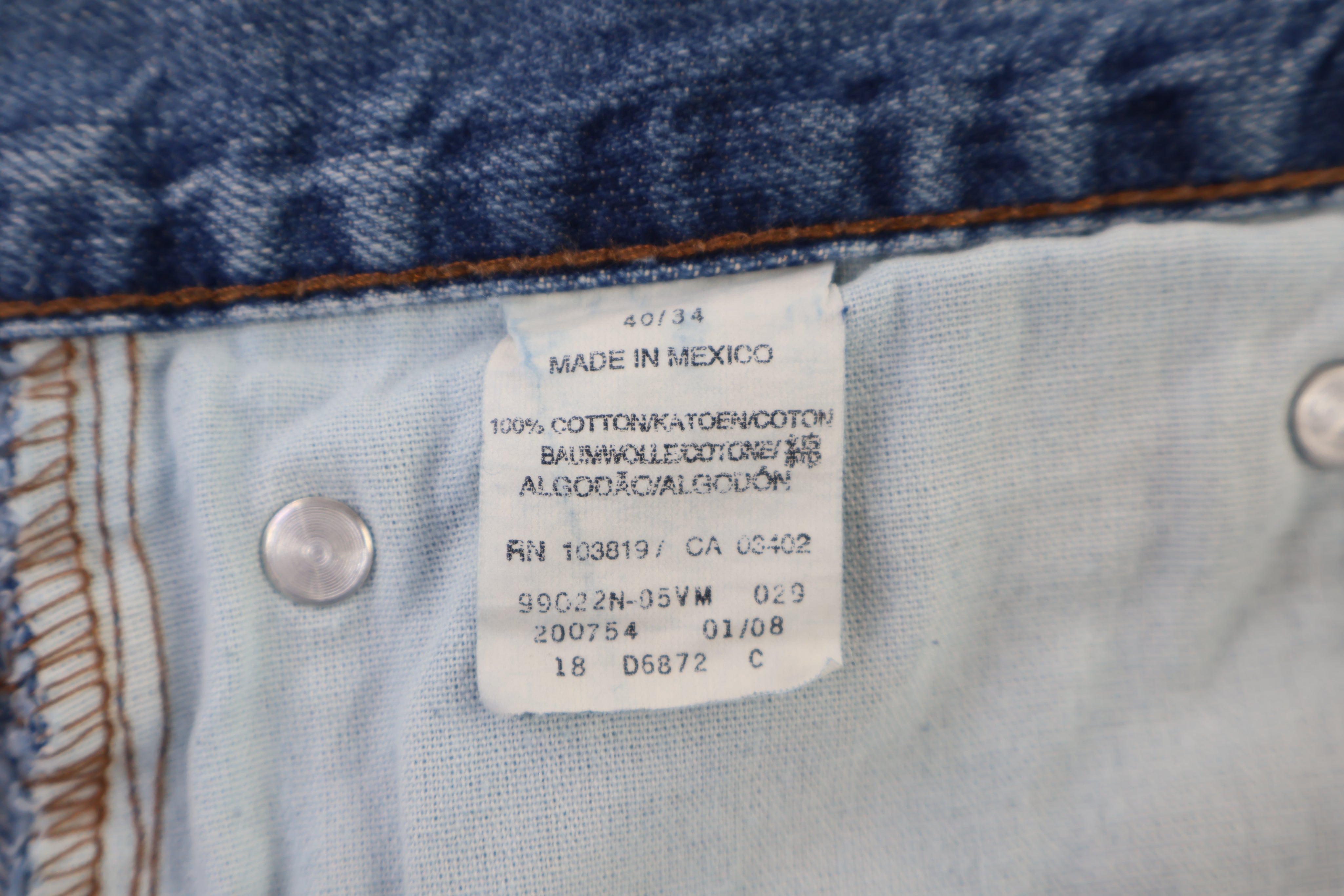 Harley Davidson Motorcycles Blue Denim Jeans