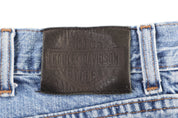 Harley Davidson Motorcycles Blue Denim Jeans