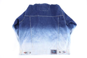 Y2K Raw Blue Rugged Wear Denim Jacket
