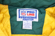 90's Starter Green Bay Football Puffer Jacket
