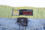 Y2K Creating Limits Heights Denim capri Pants
