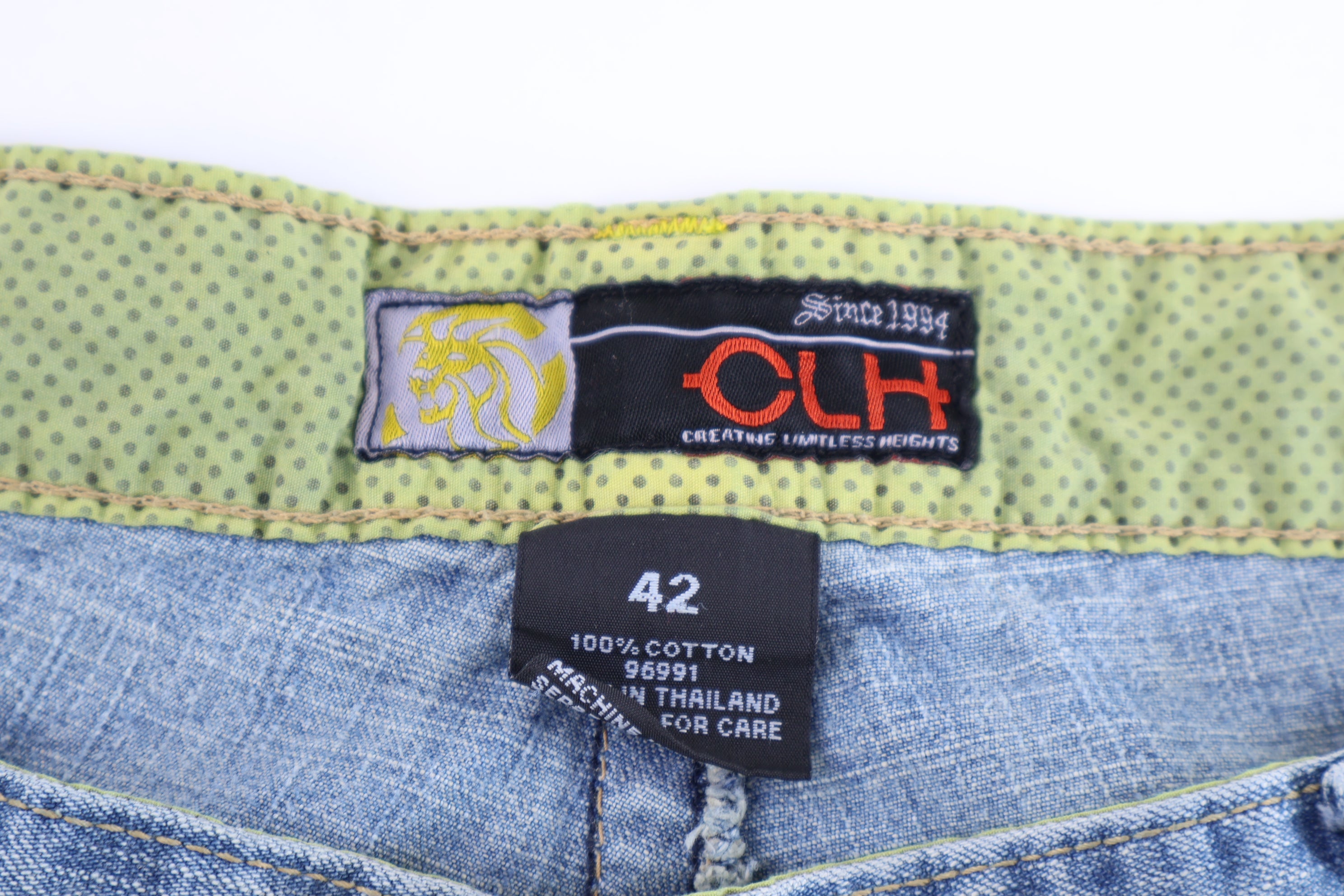 Y2K Creating Limits Heights Denim capri Pants