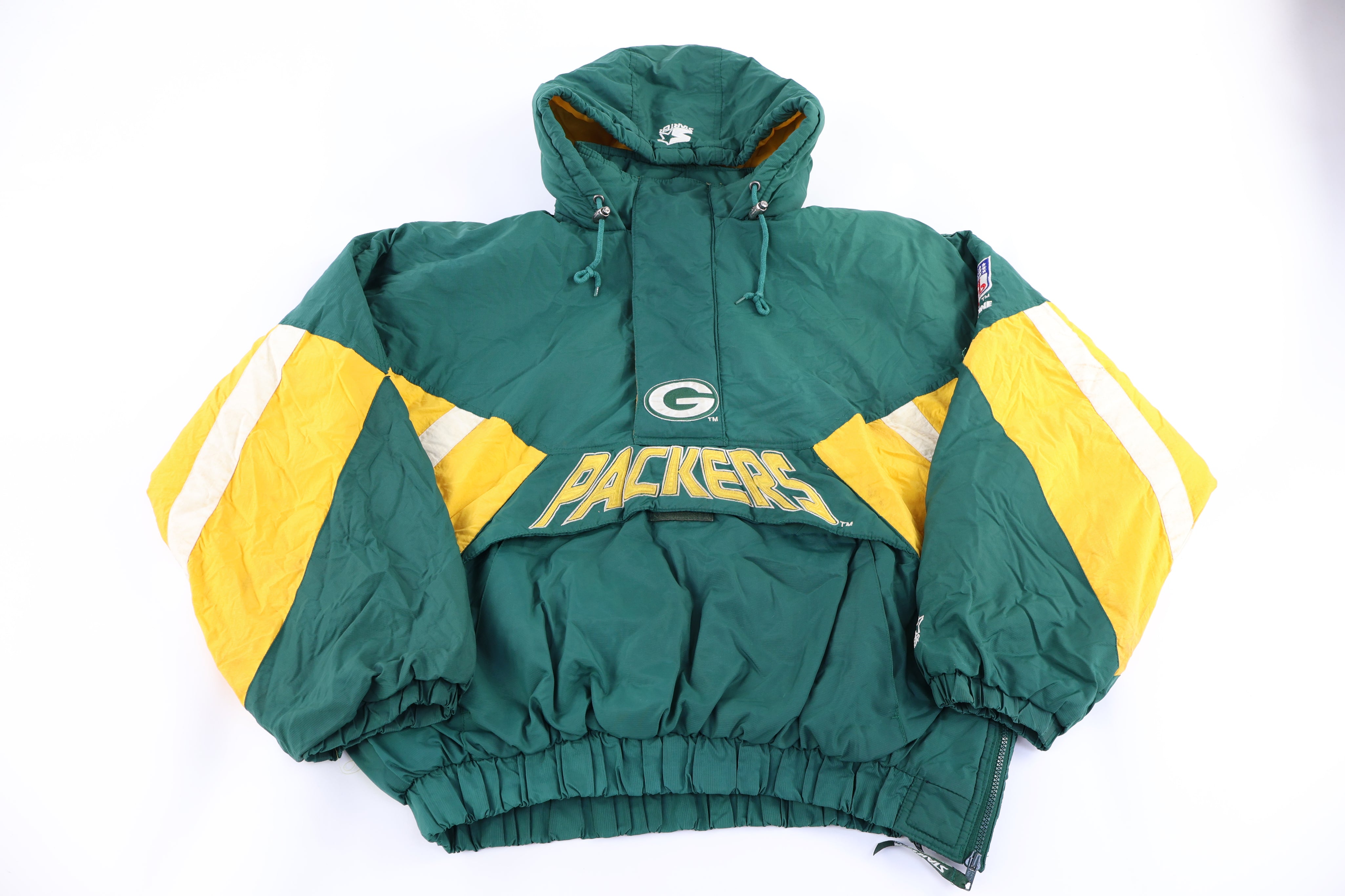 90's Starter Green Bay Football Puffer Jacket