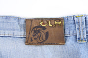 Y2K Creating Limits Heights Denim capri Pants