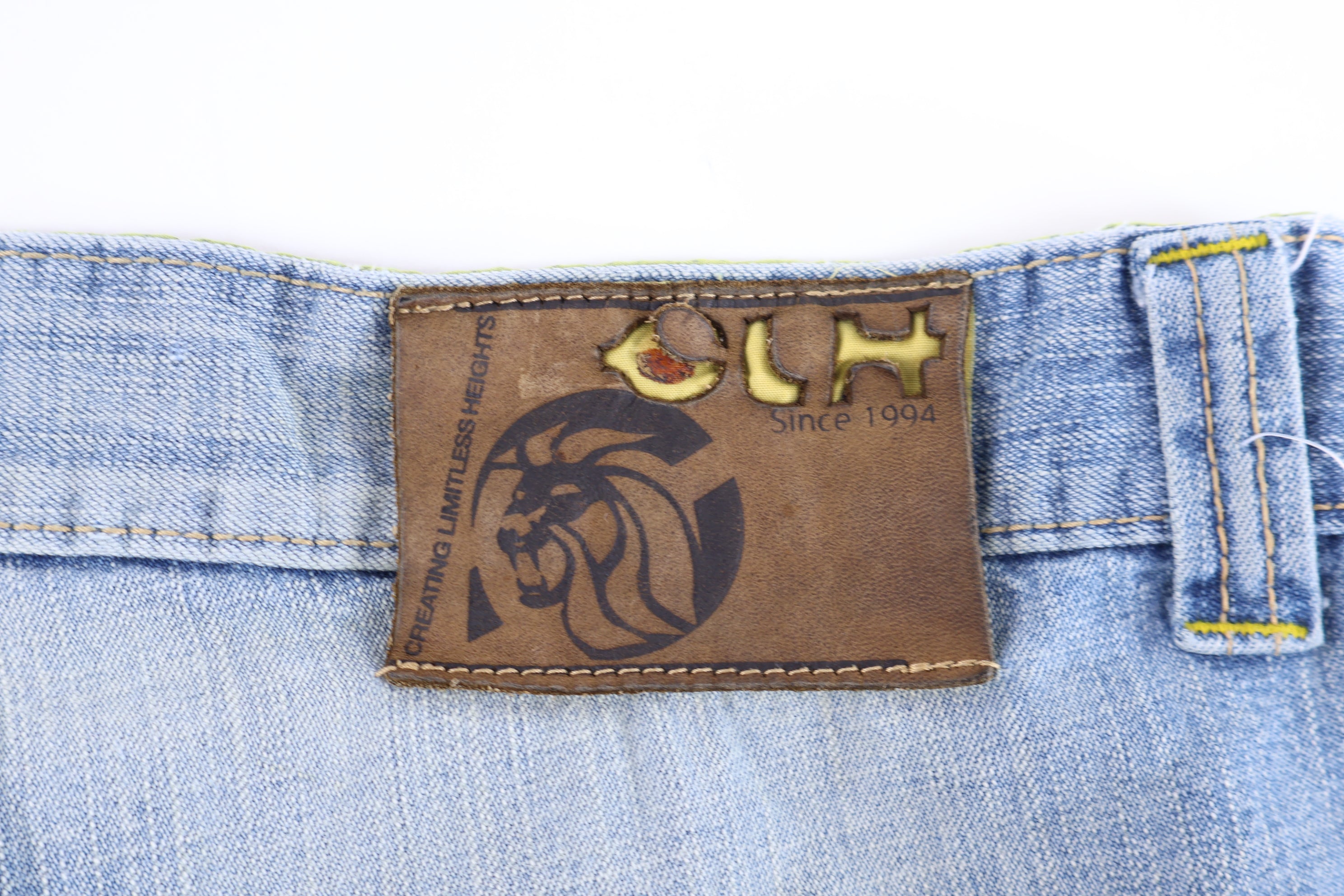 Y2K Creating Limits Heights Denim capri Pants