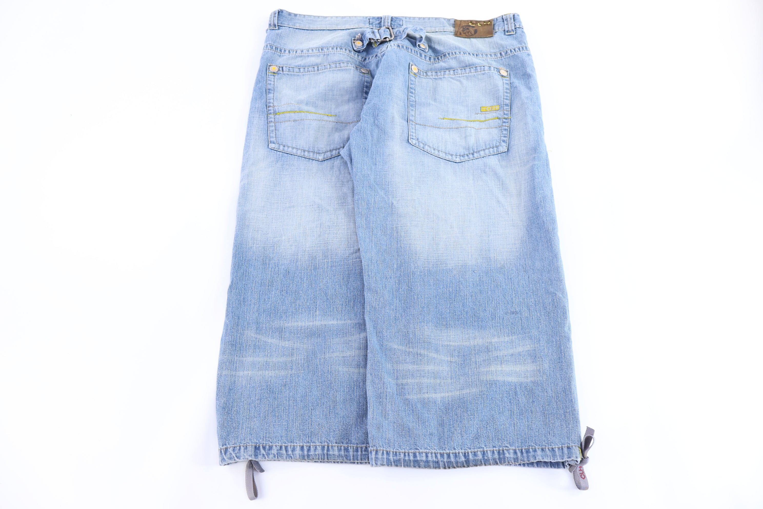 Y2K Creating Limits Heights Denim capri Pants