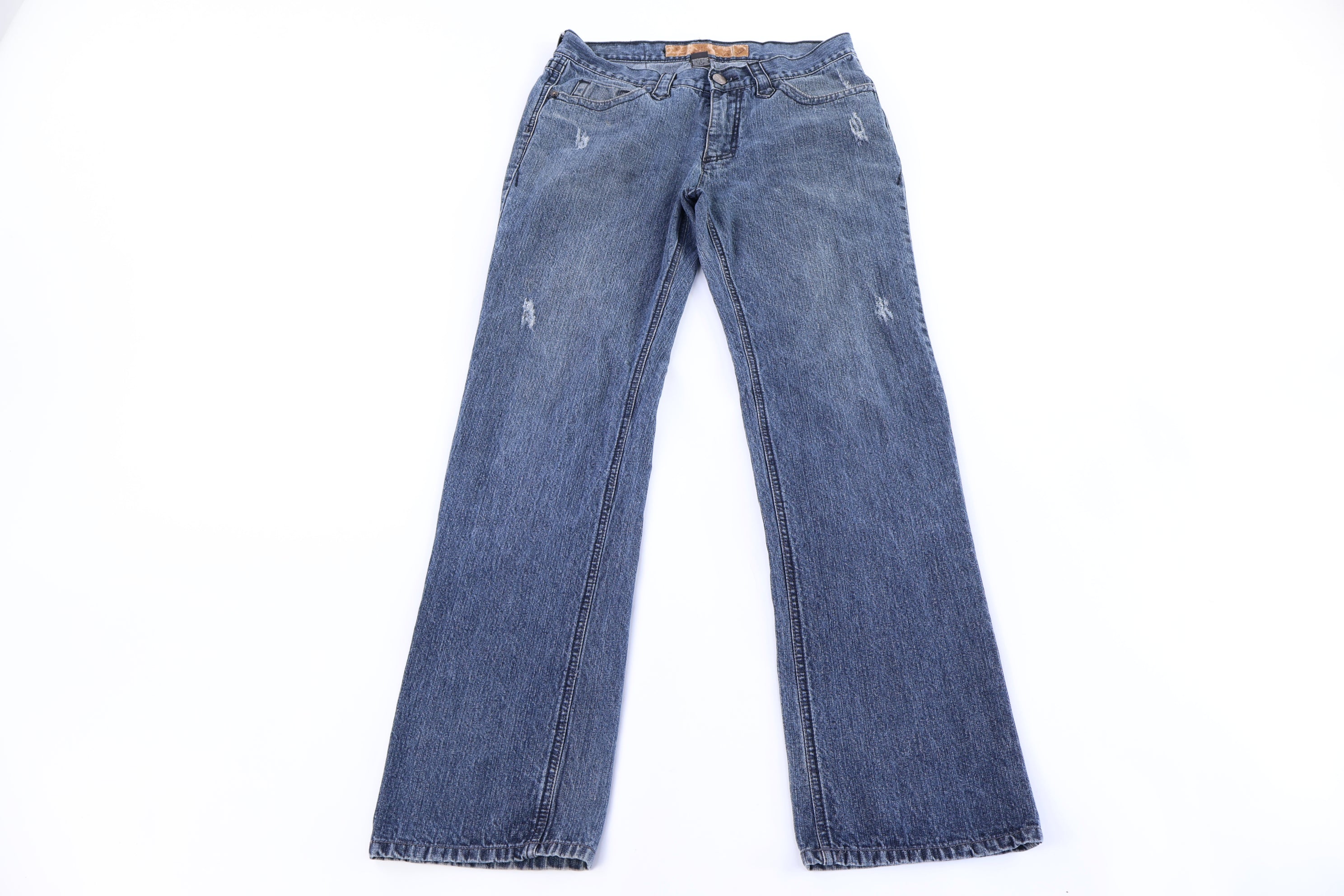 Vintage Original Cross Embroidered Denim Jeans