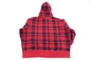 Polo by Ralph Lauren Black & Red Plaid Pullover Hoodie