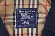 90's Burberrys Navy Blue Trench Coat