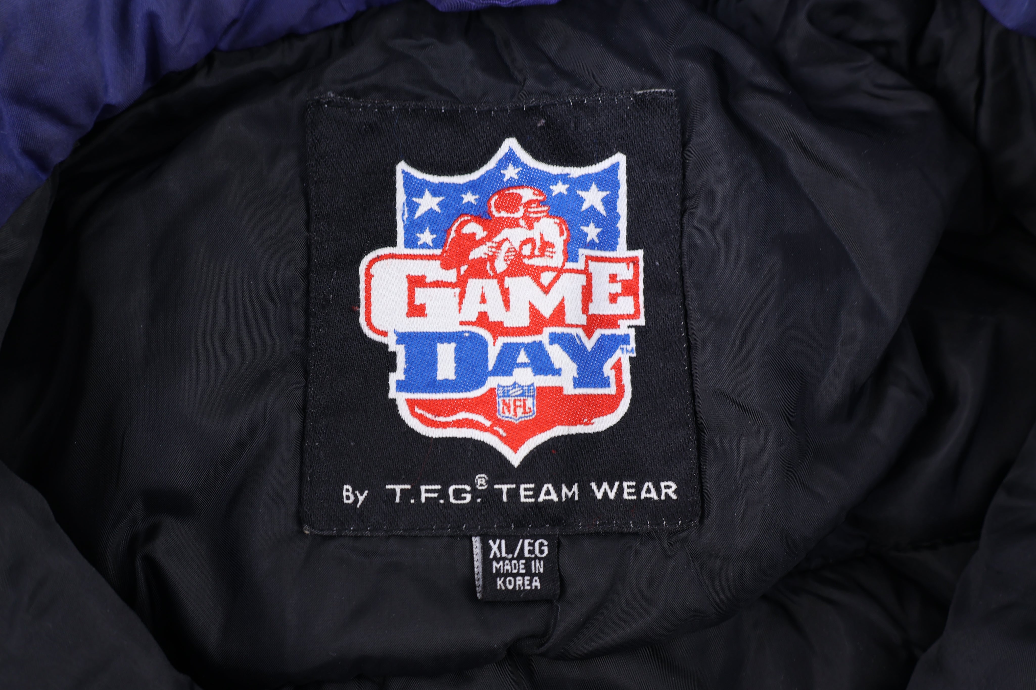 Vintage Baltimore Ravens Football Full Zip Jacket