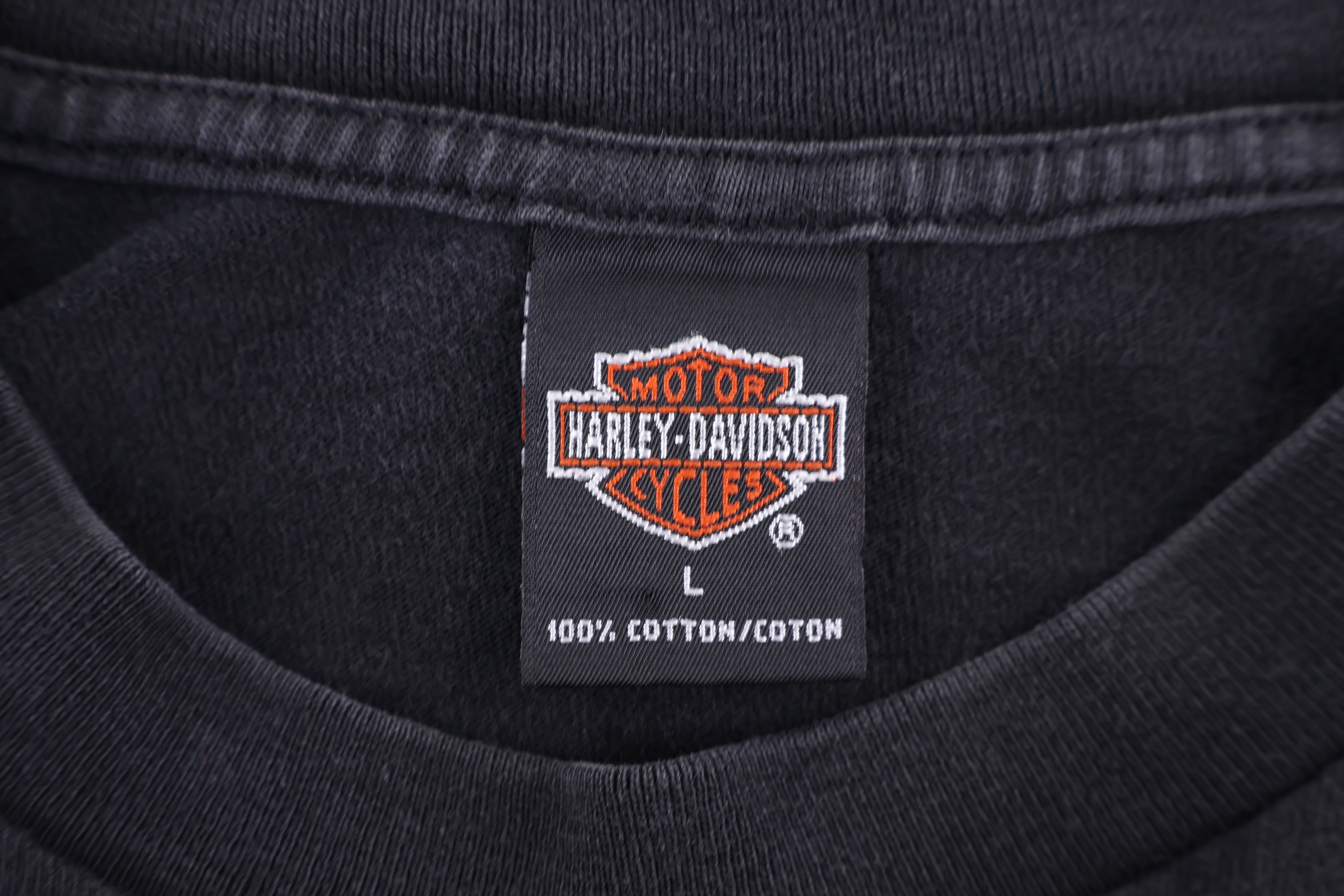 Harley Davidson Motorcycles North Carolina LS T-shirt