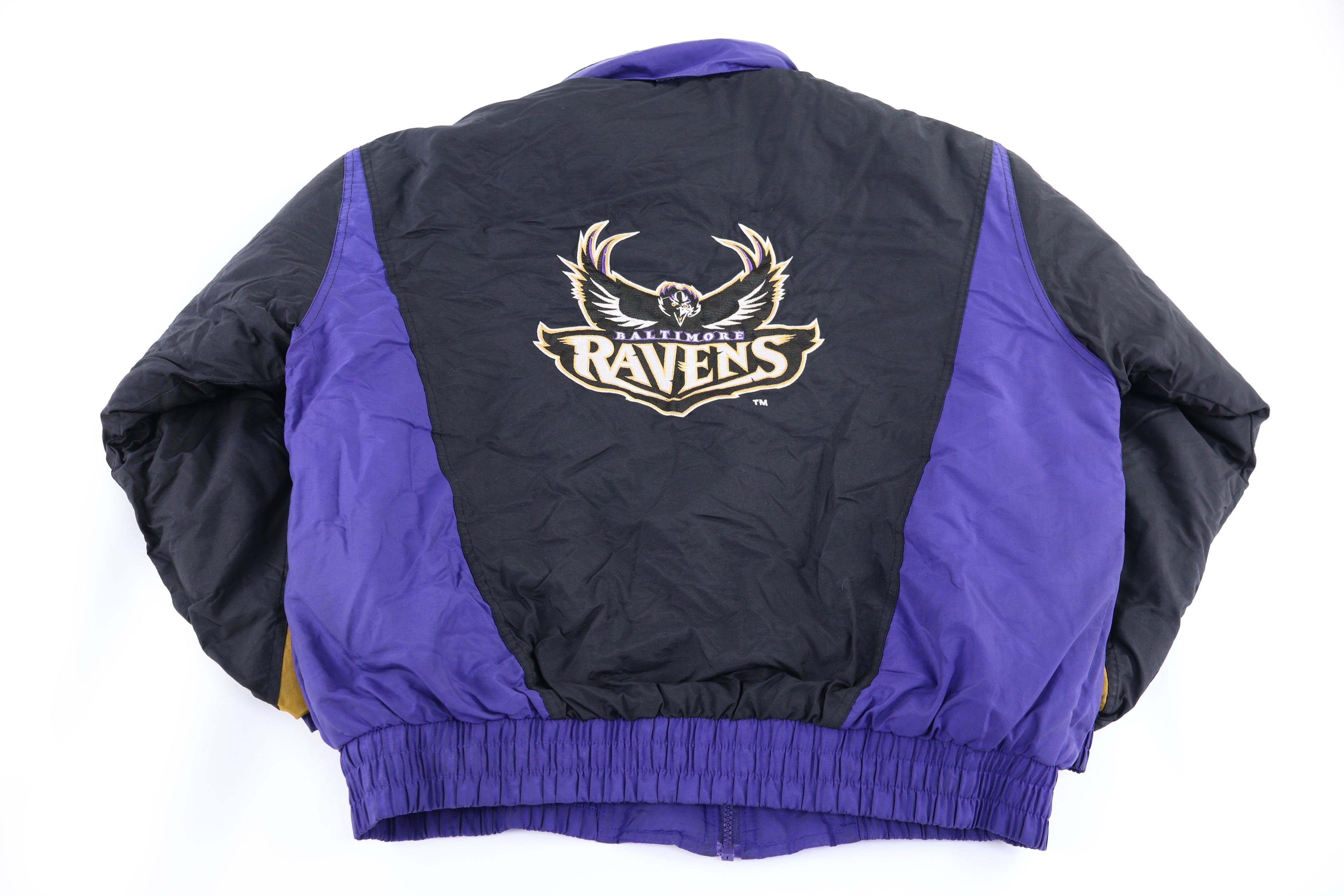 Vintage Baltimore Ravens Football Full Zip Jacket