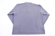 90's No Fear Embroidered Logo Henley Pullover