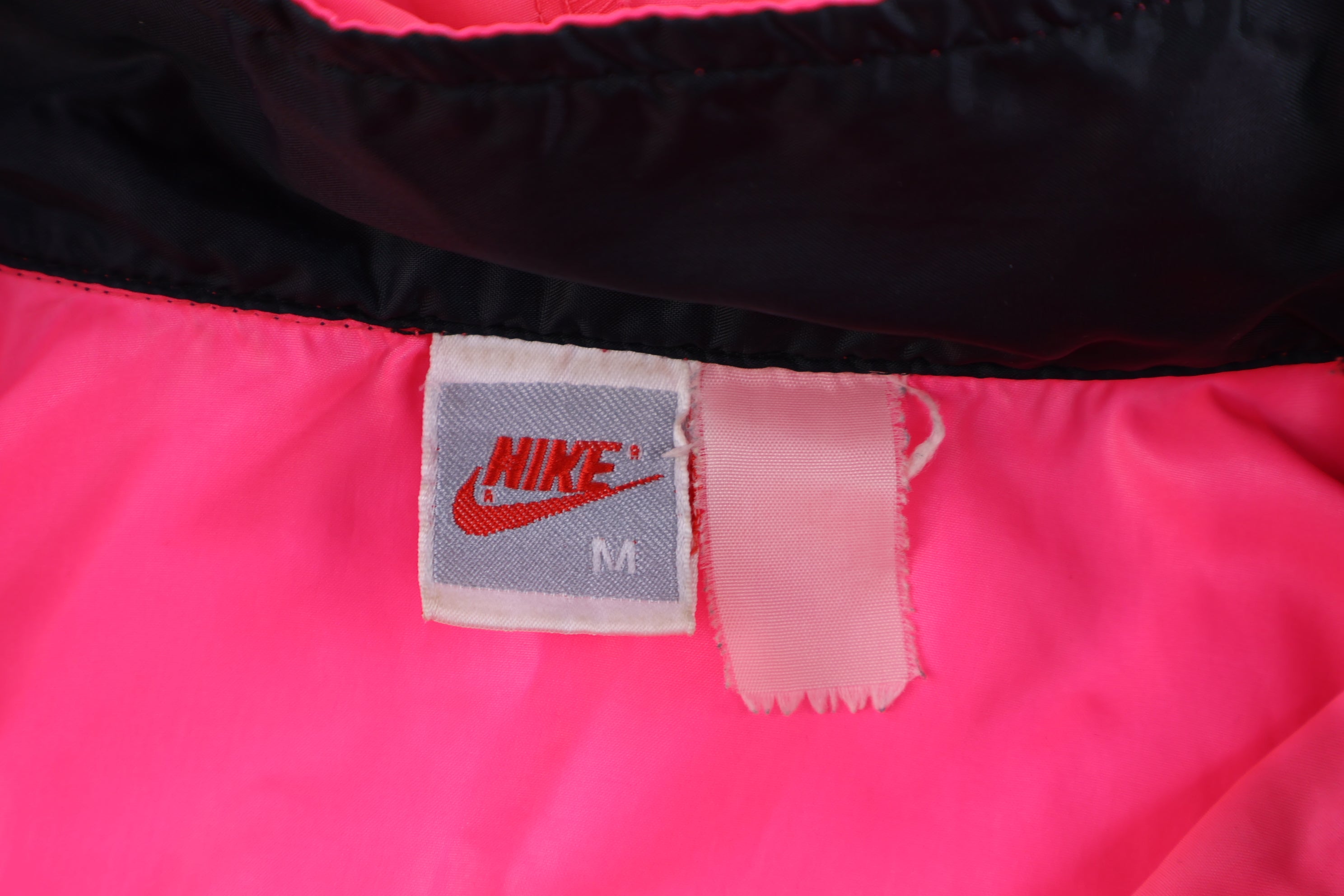 Women's Nike Embroidered Logo Pink Full Zip Windbreaker
