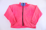 Women's Nike Embroidered Logo Pink Full Zip Windbreaker