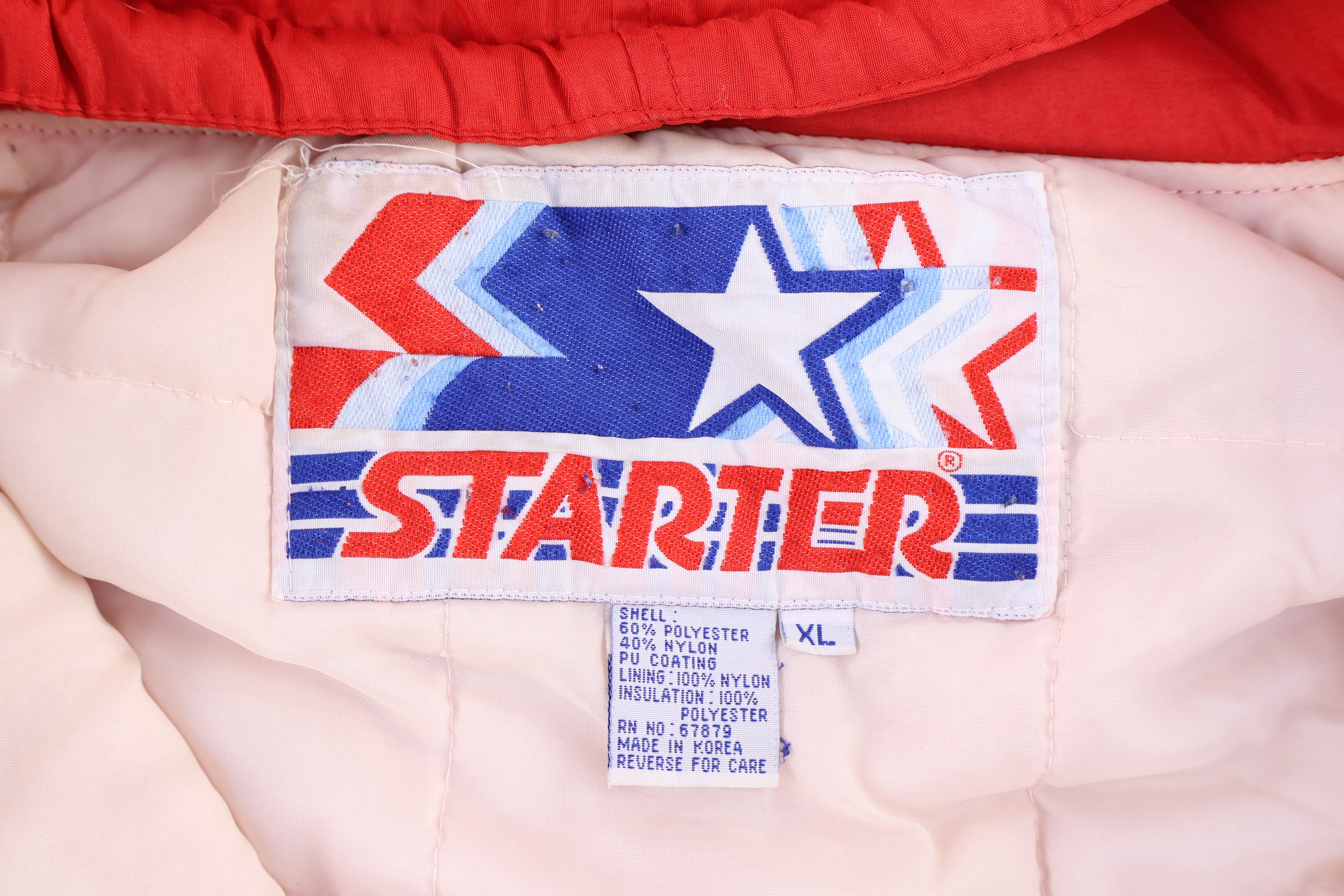 90's Starter San Francisco 49ers Football Full Zip Jacket