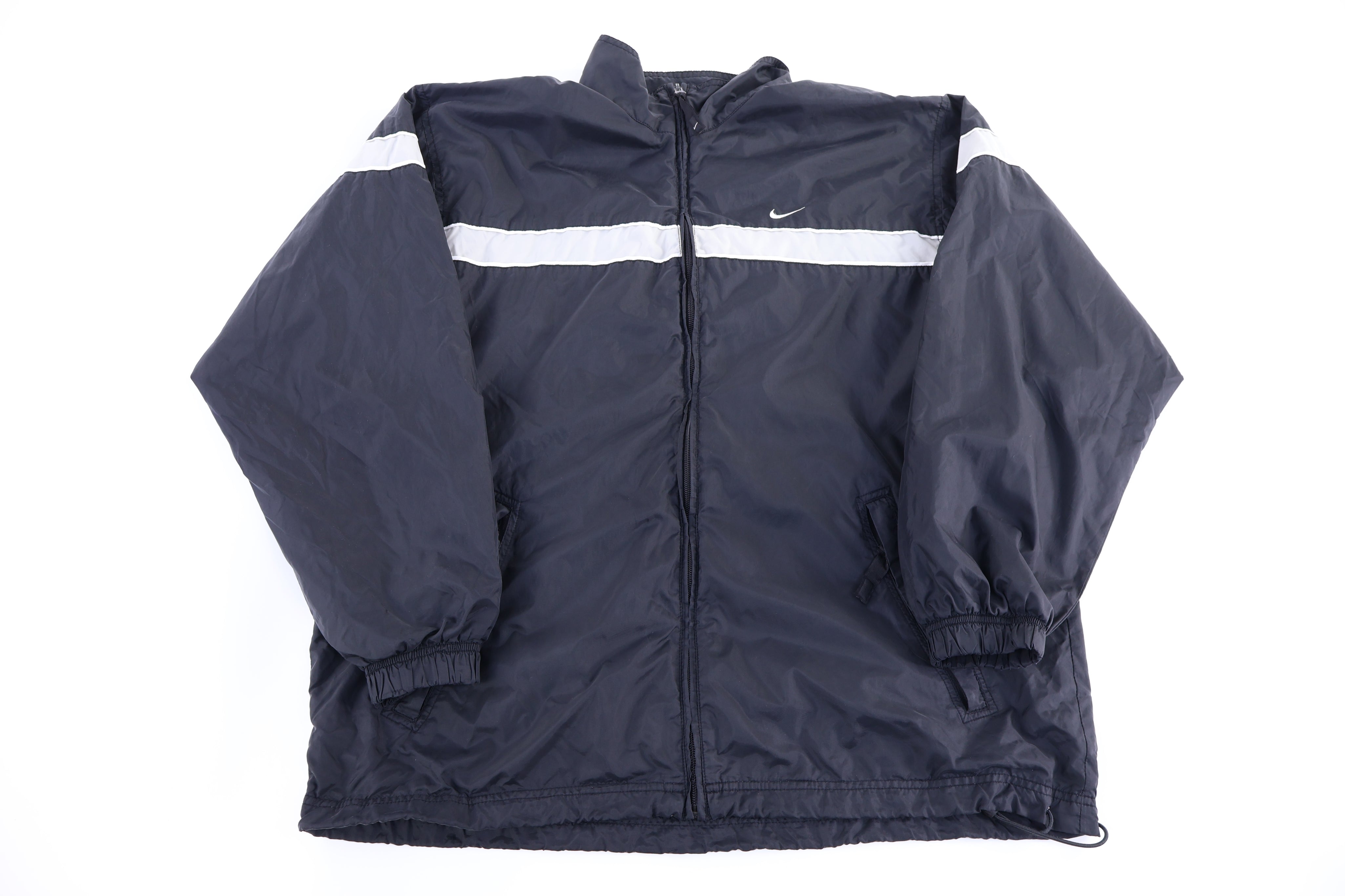 Vintage Nike Black & White Full Zip Jacket