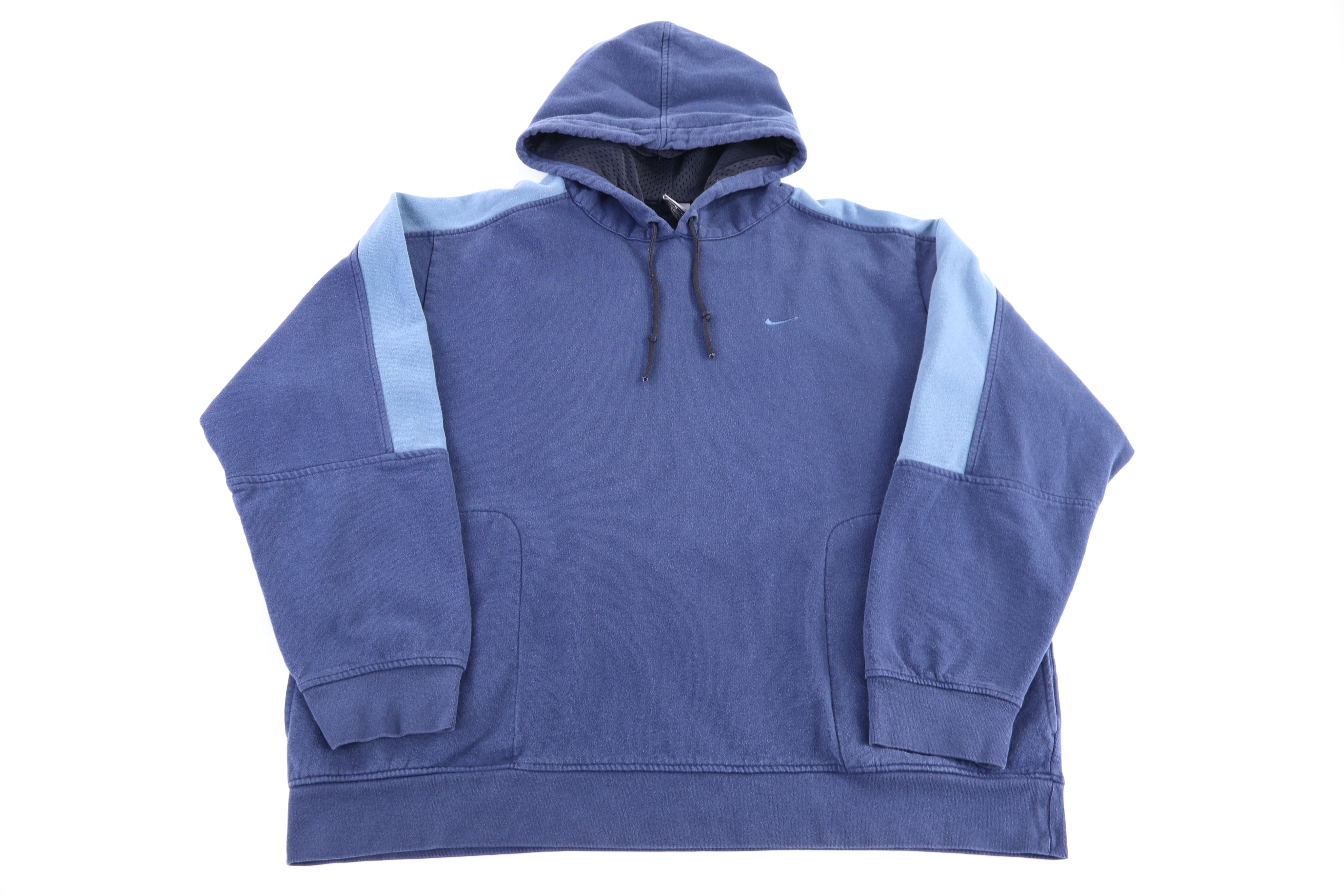 Vintage Nike Embroidered Logo Blue Sweatshirt
