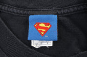 Vintage Superman Flames On Logo T-shirt