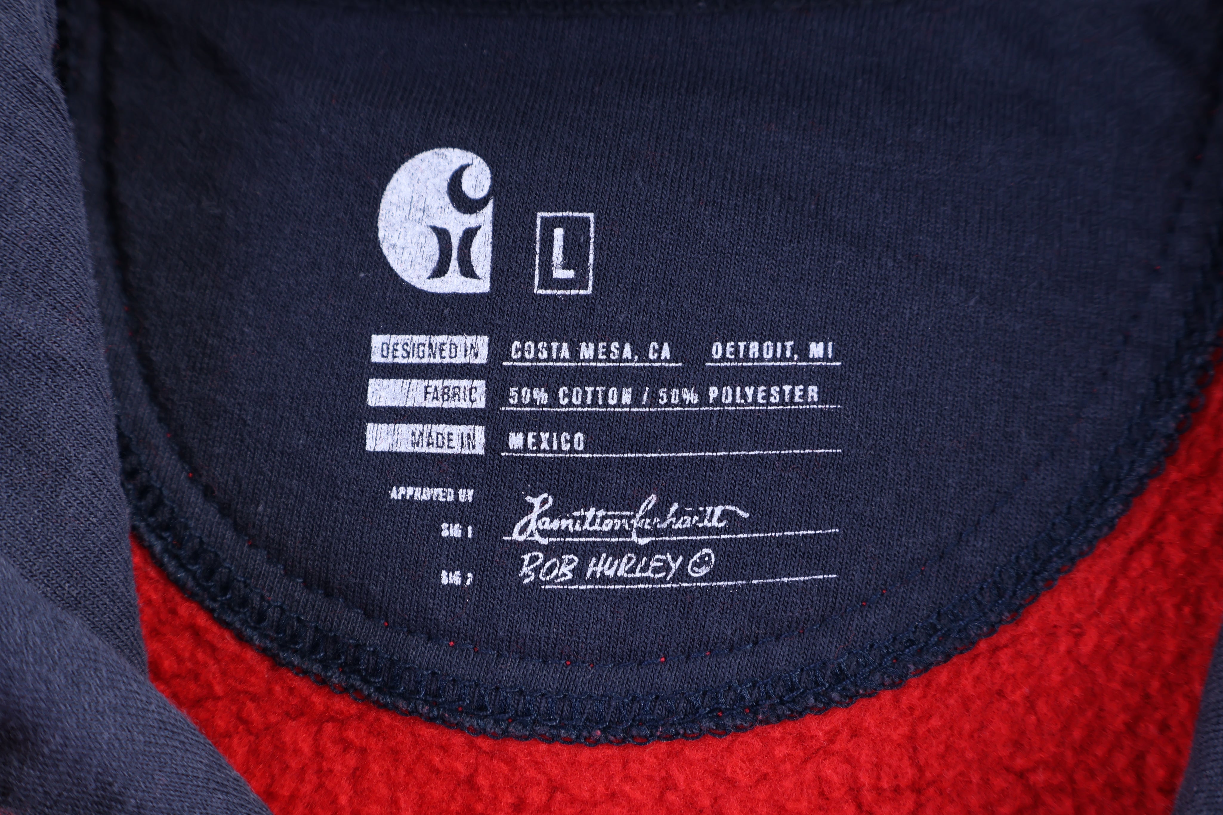 Hurley Loyal To The Sea Red Pullover Hoodie