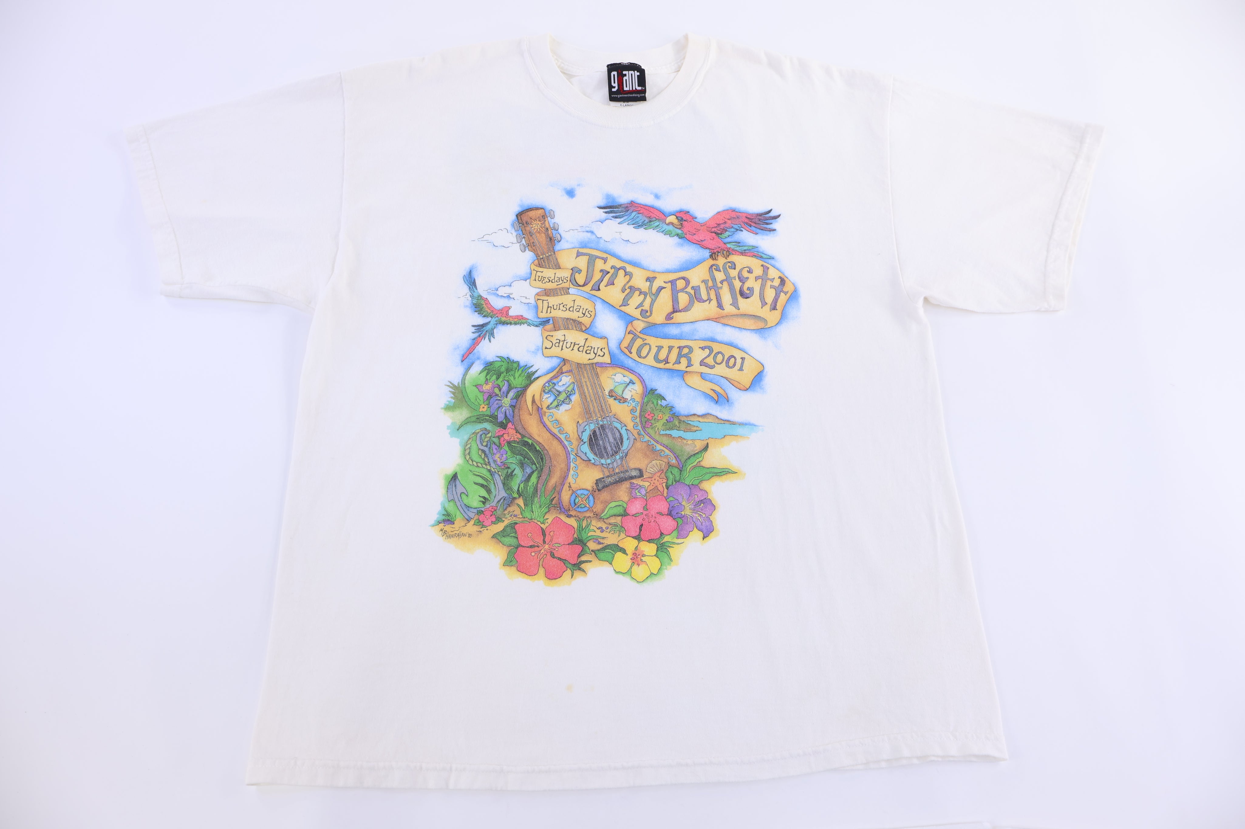 2001 Jimmy Buffet Tour T-shirt