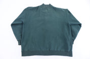 Vintage Big Dogs Green Quarter Zip Sweatshirt