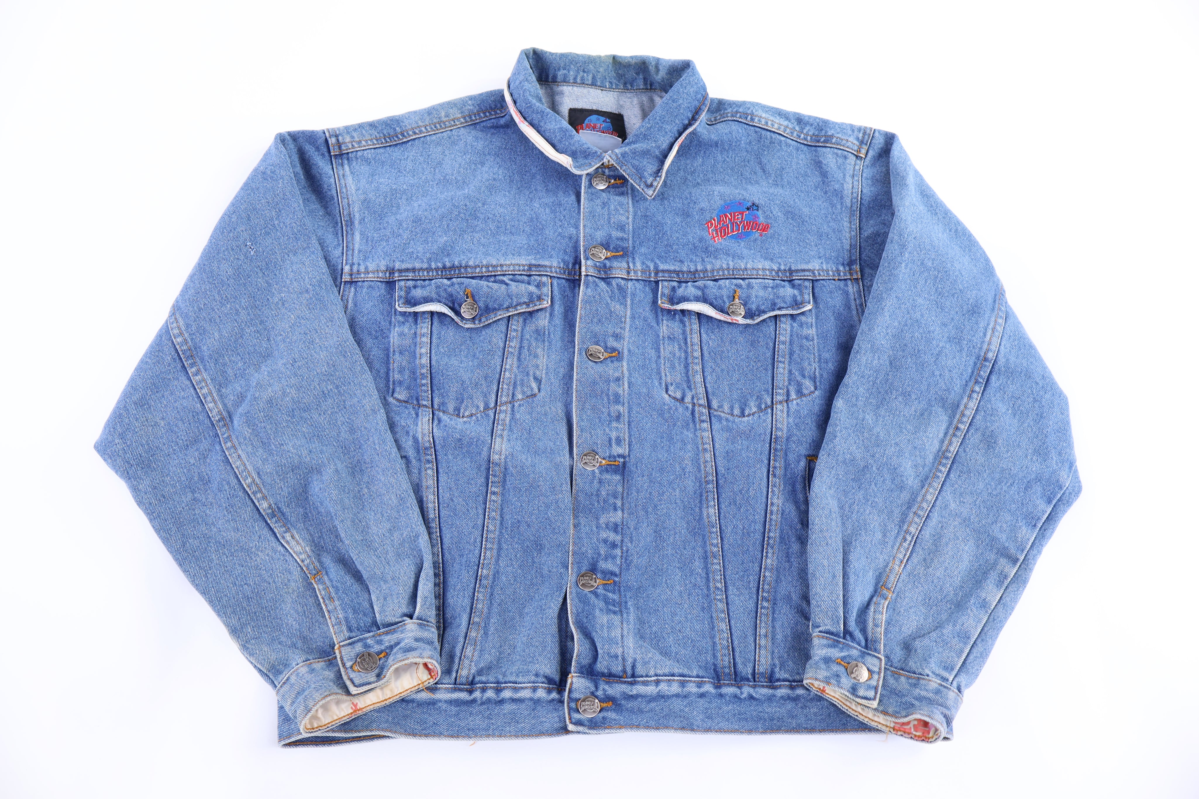 Vintage Planet Hollywood Denim Jacket