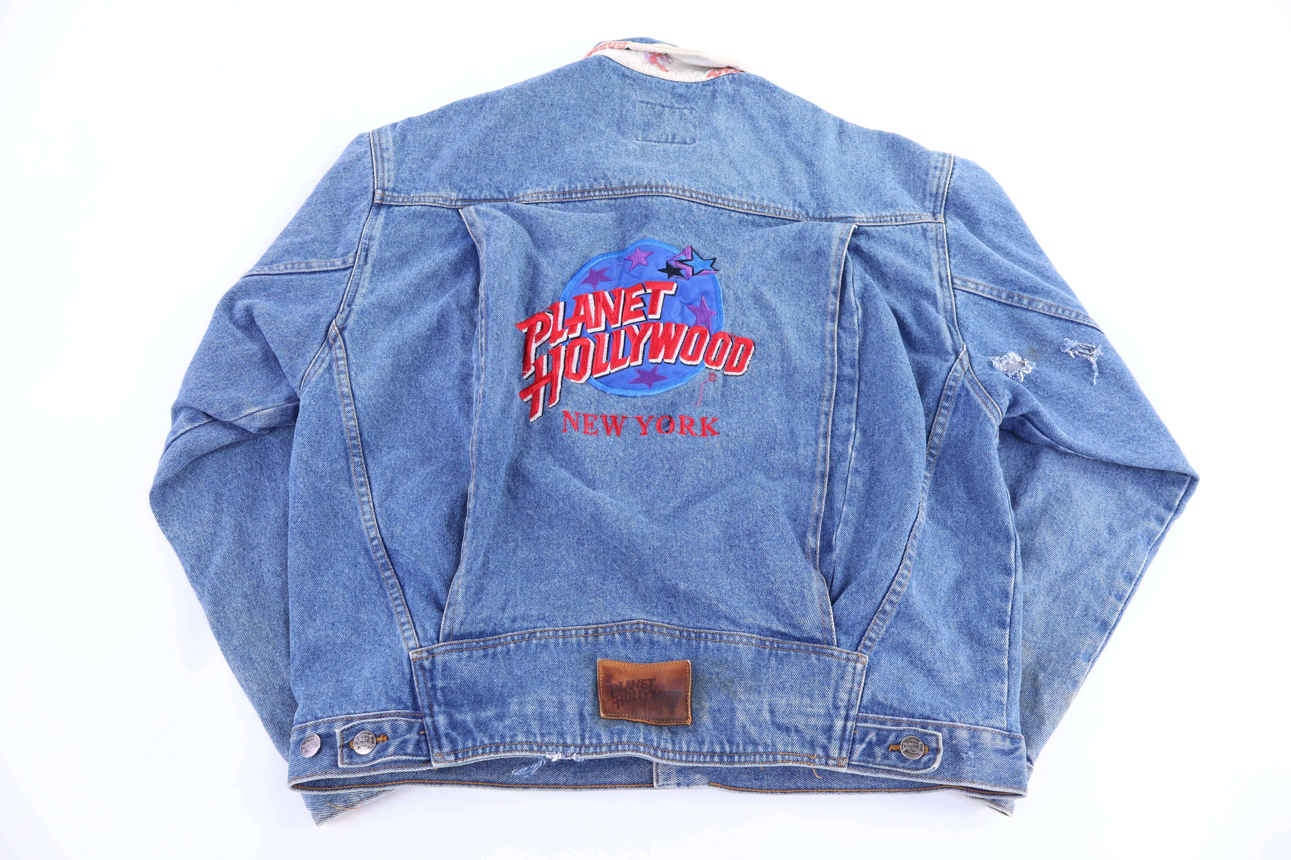 Vintage Planet Hollywood Denim Jacket