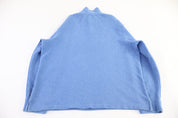 Polo by Ralph Lauren Embroidered Logo Blue Quarter Zip Sweater