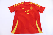 2024 Lamine Yamal Spain Home Soccer Jersey