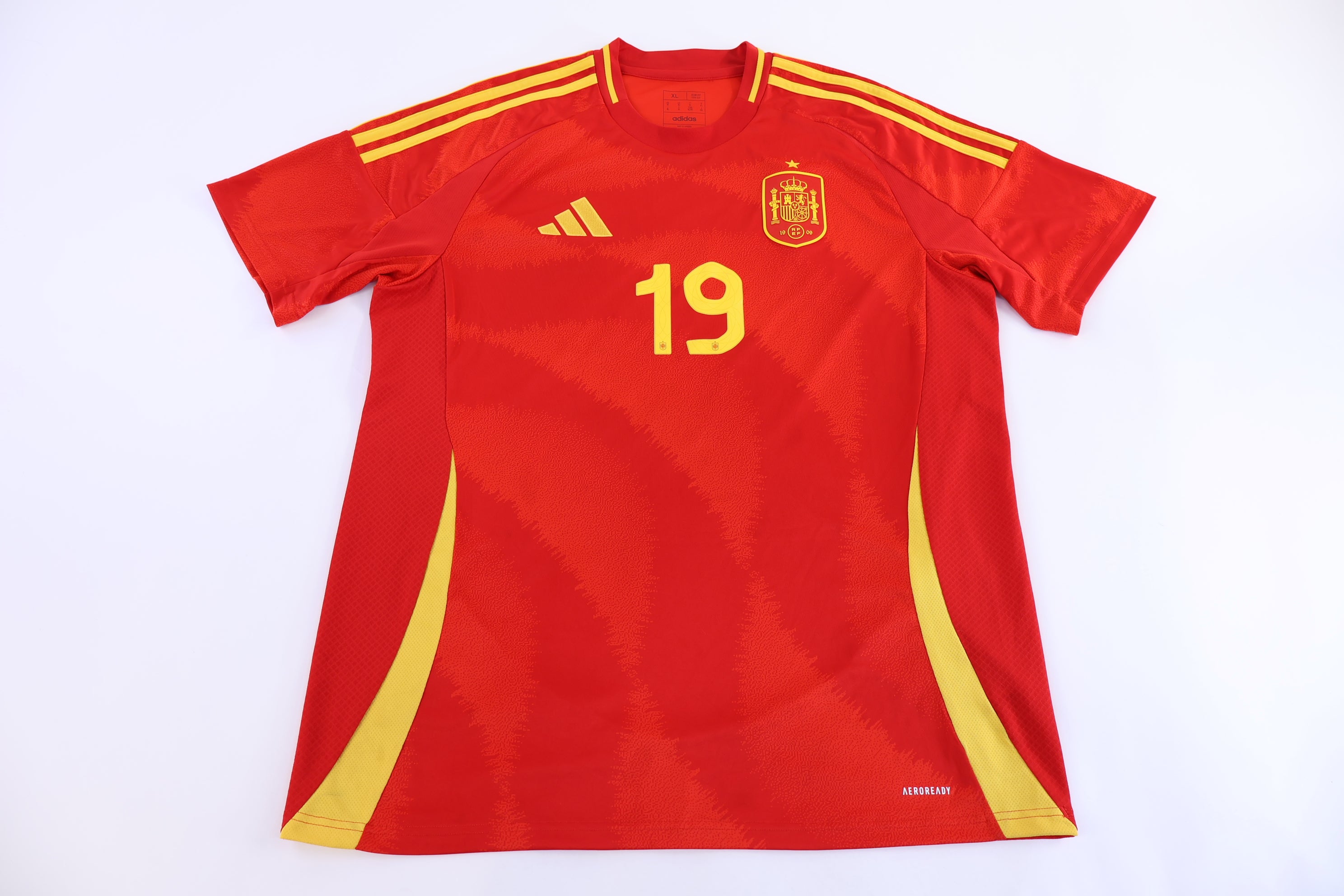 2024 Lamine Yamal Spain Home Soccer Jersey