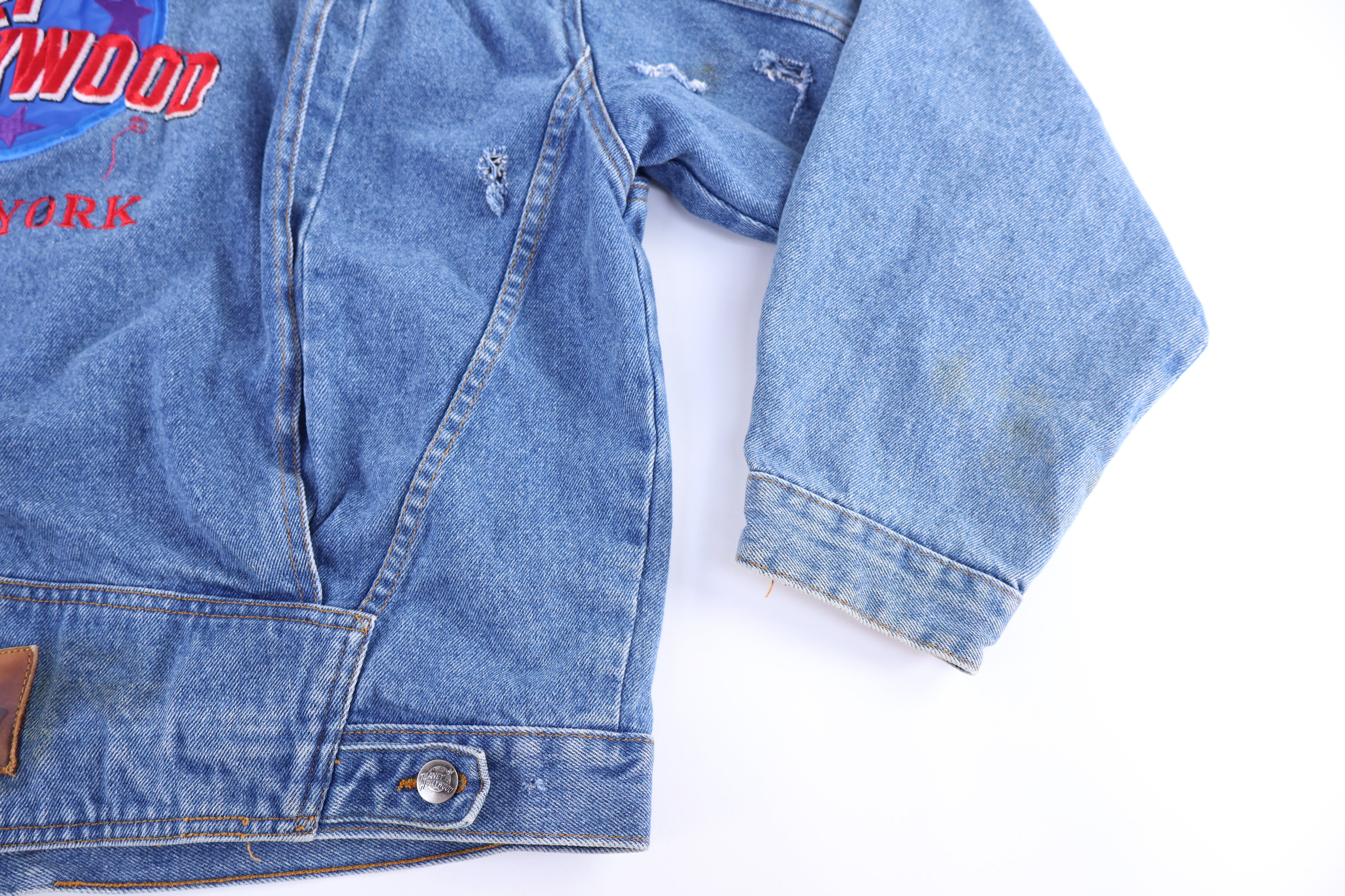 Vintage Planet Hollywood Denim Jacket
